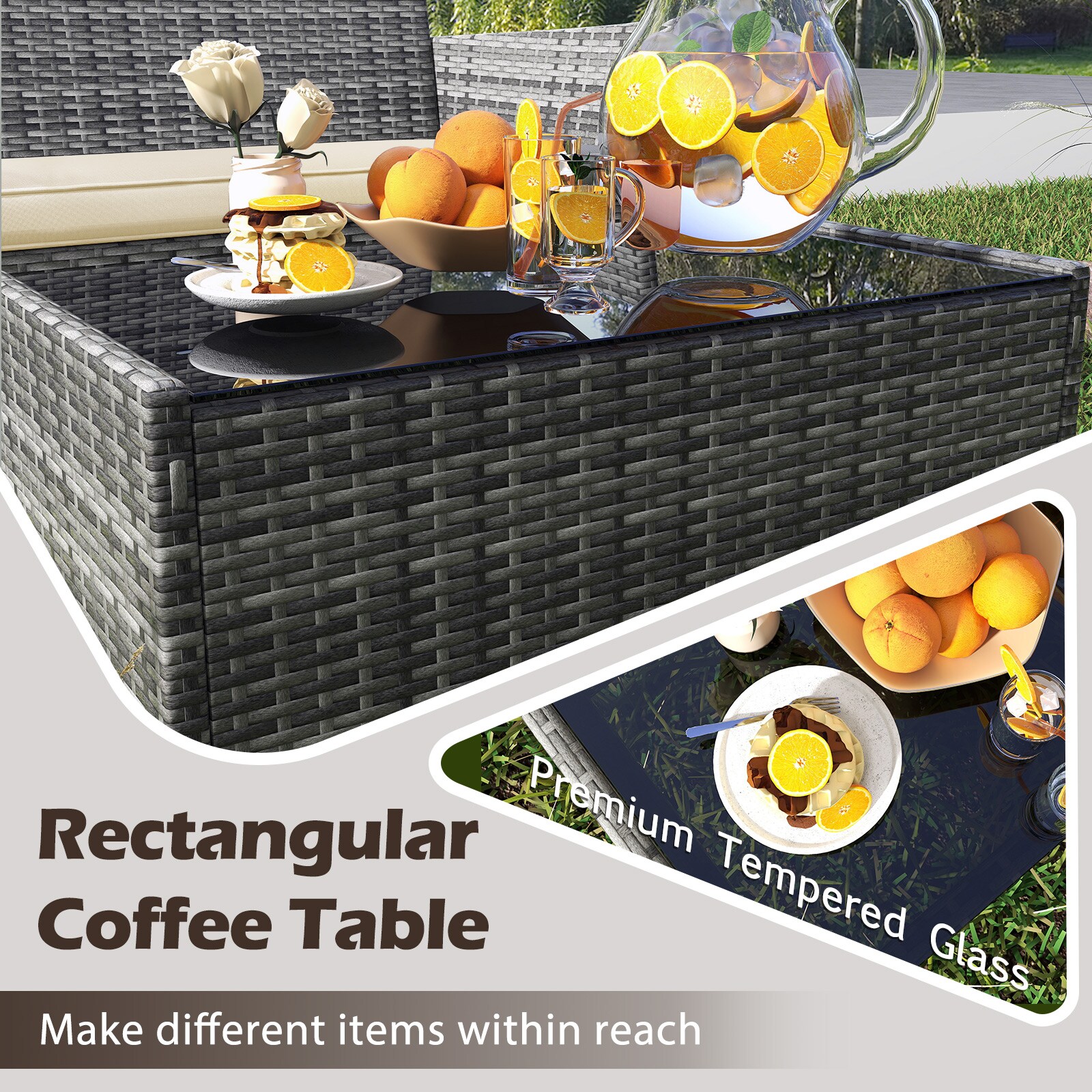 Slickblue D-CO-NB35137WH Patio-Conversation-Sets - View #5