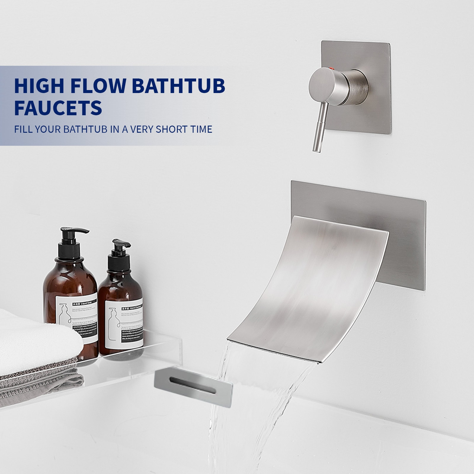 Wall Waterfall Faucet