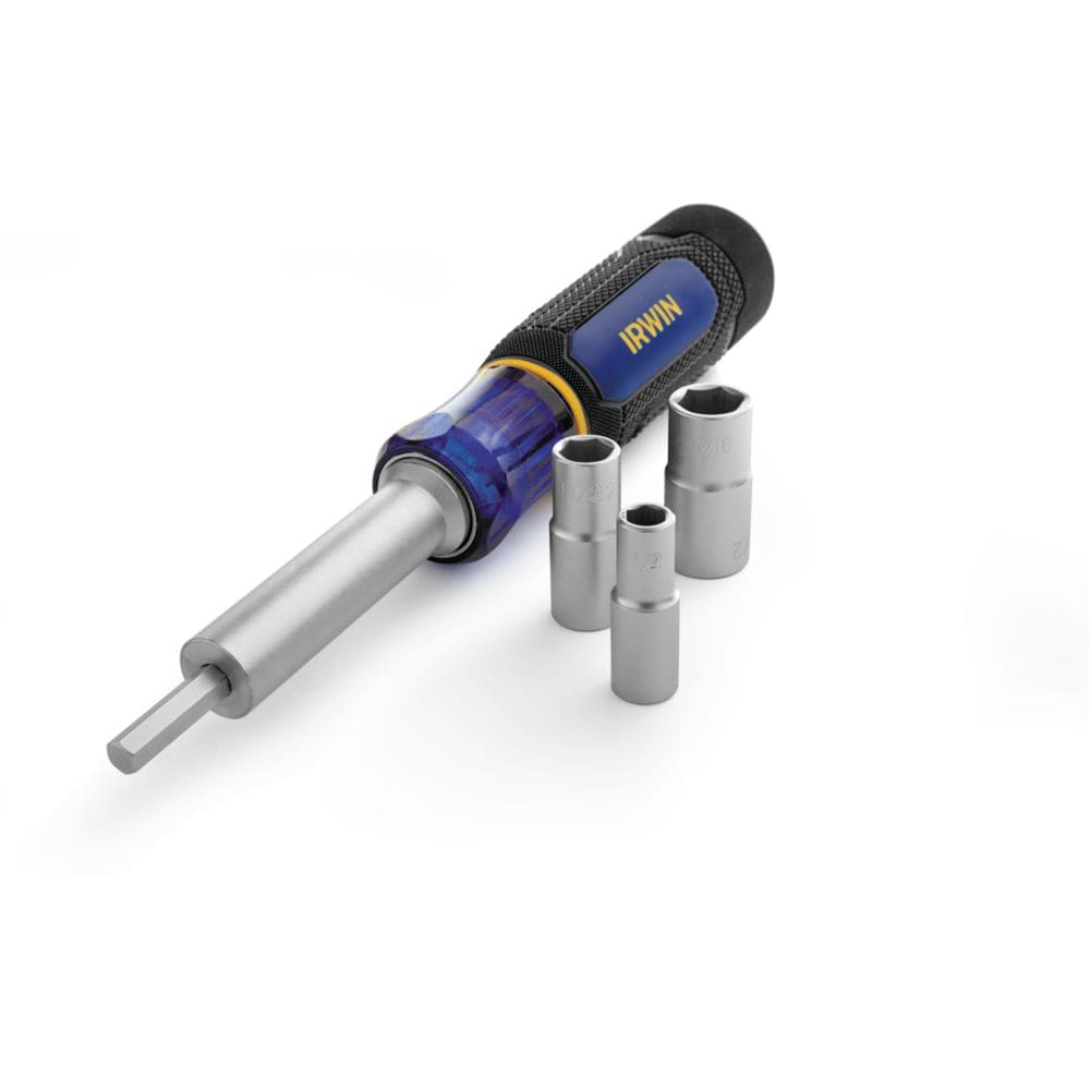 IRWIN 1948778 1/4-in; 5/16-in; 11/32-in; 3/8-in; 7/16-in; 1/2-in x 1-7/8-in SAE Hex Nut Driver