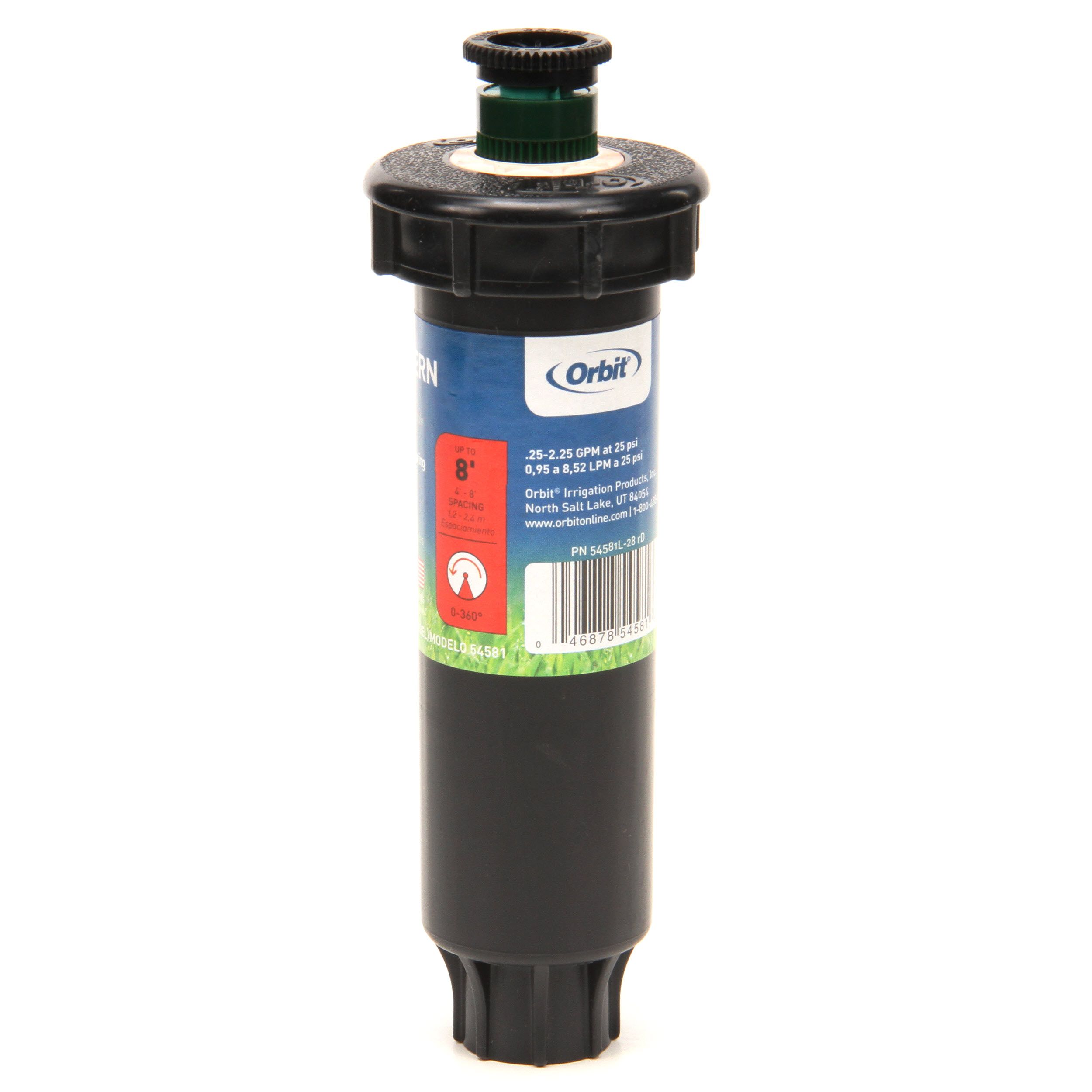Orbit 54221 4in 400-Series Professional Pop-Up Sprinkler Spray Head 