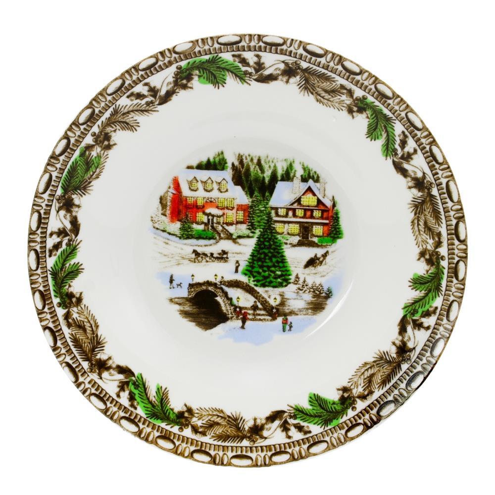 Toile dinnerware on sale