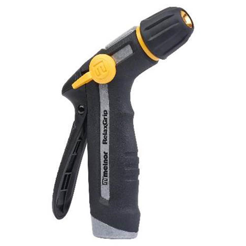 Melnor -  RelaxGrip 2 Pattern Adjustable Metal Hose Nozzle 1 pk