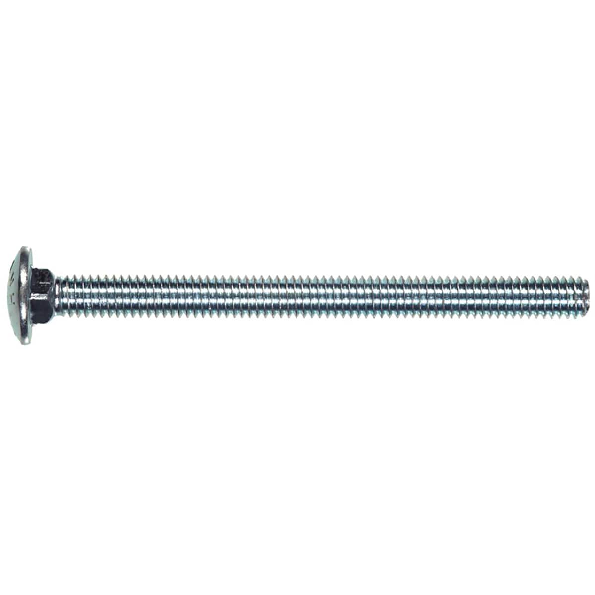 pcs 1/4-20 x 3 1/2 Carriage Bolt Zinc Plated A307 Set #RD-0435FST Warranity by Pr-Mch Package of 25 