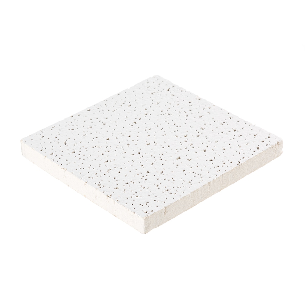 Armstrong Ceilings RSM922 FINE FISSURED White Mineral fiber Drop Ceiling Tile Sample