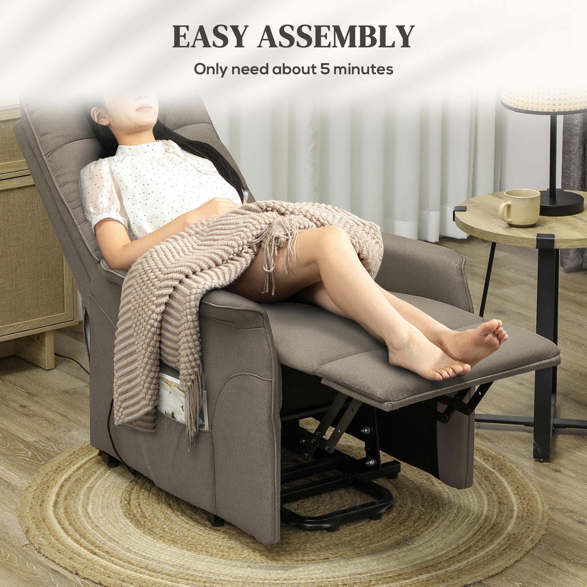 HomCom 713-194V80CF chairs - View #8
