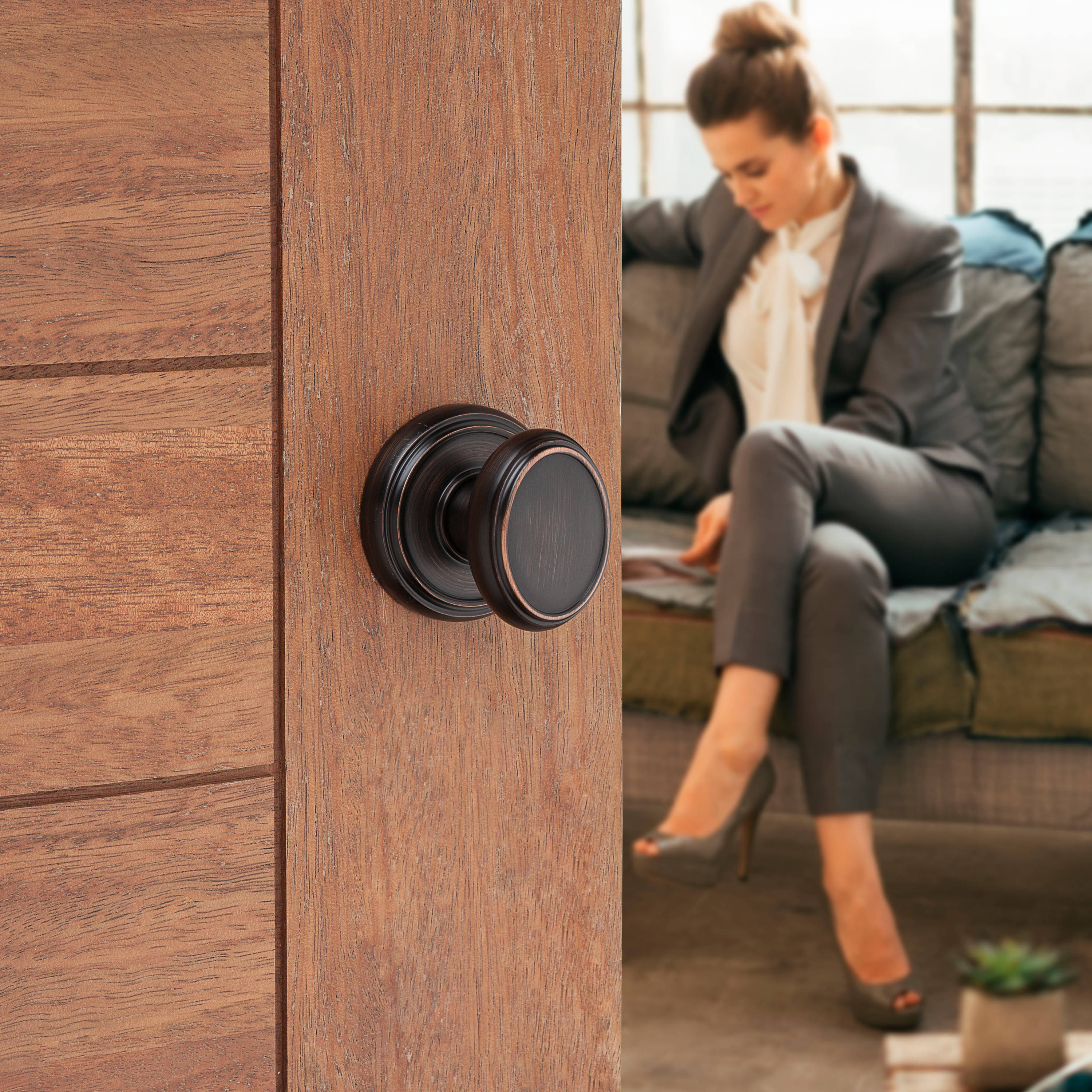 Baldwin 352CYK RDB 11P CP Door-Knobs - View #9