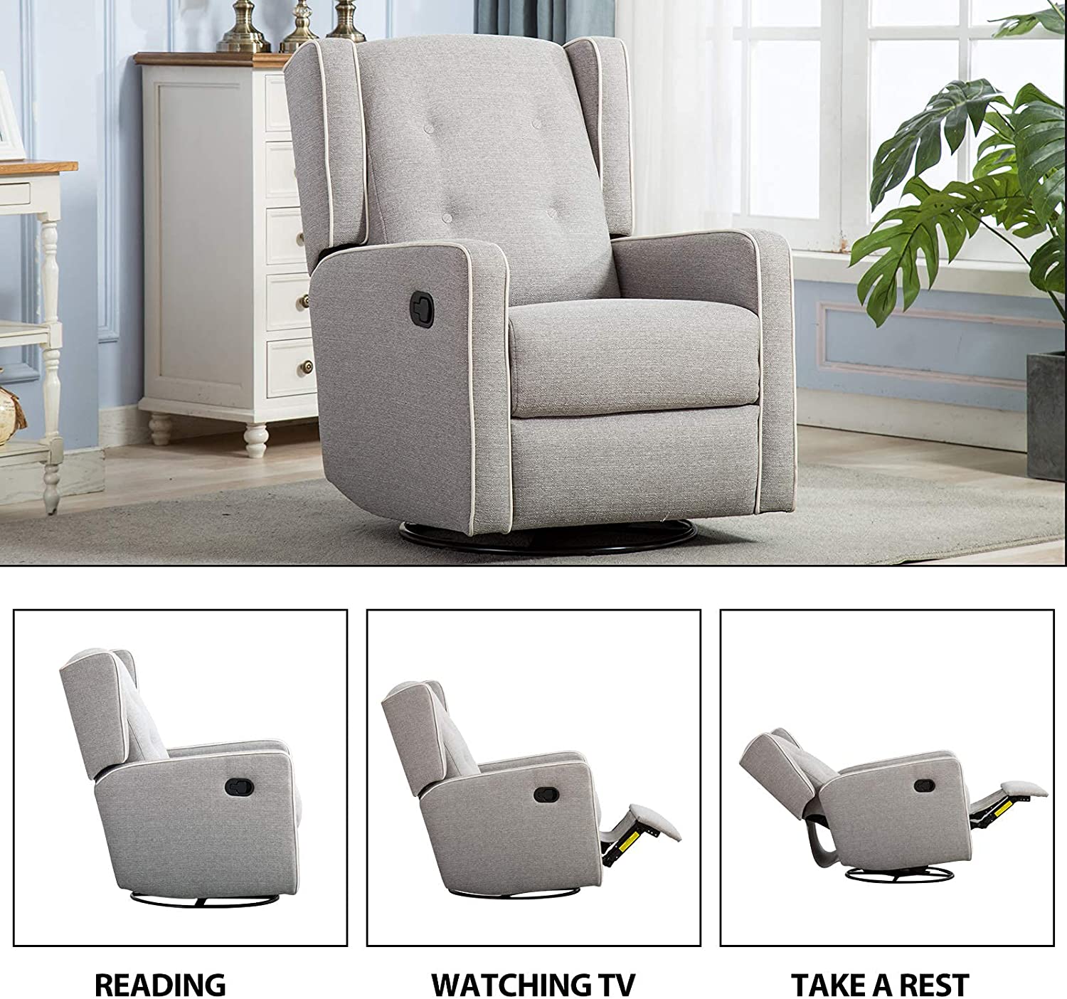 rocker recliner lounge suite