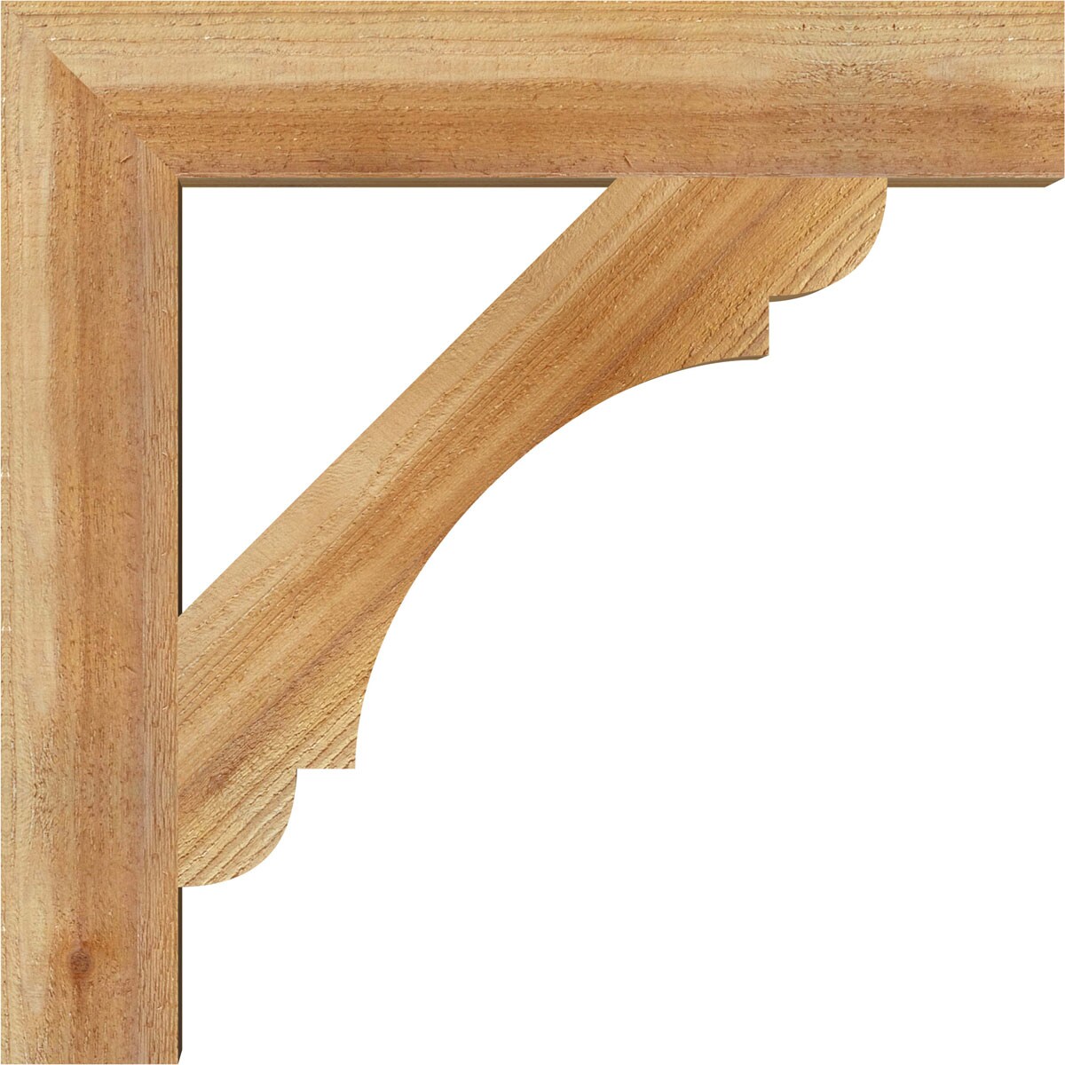 Ekena Millwork BKT04X24X24OLY05RWR Exterior-Brackets-Braces - View #3