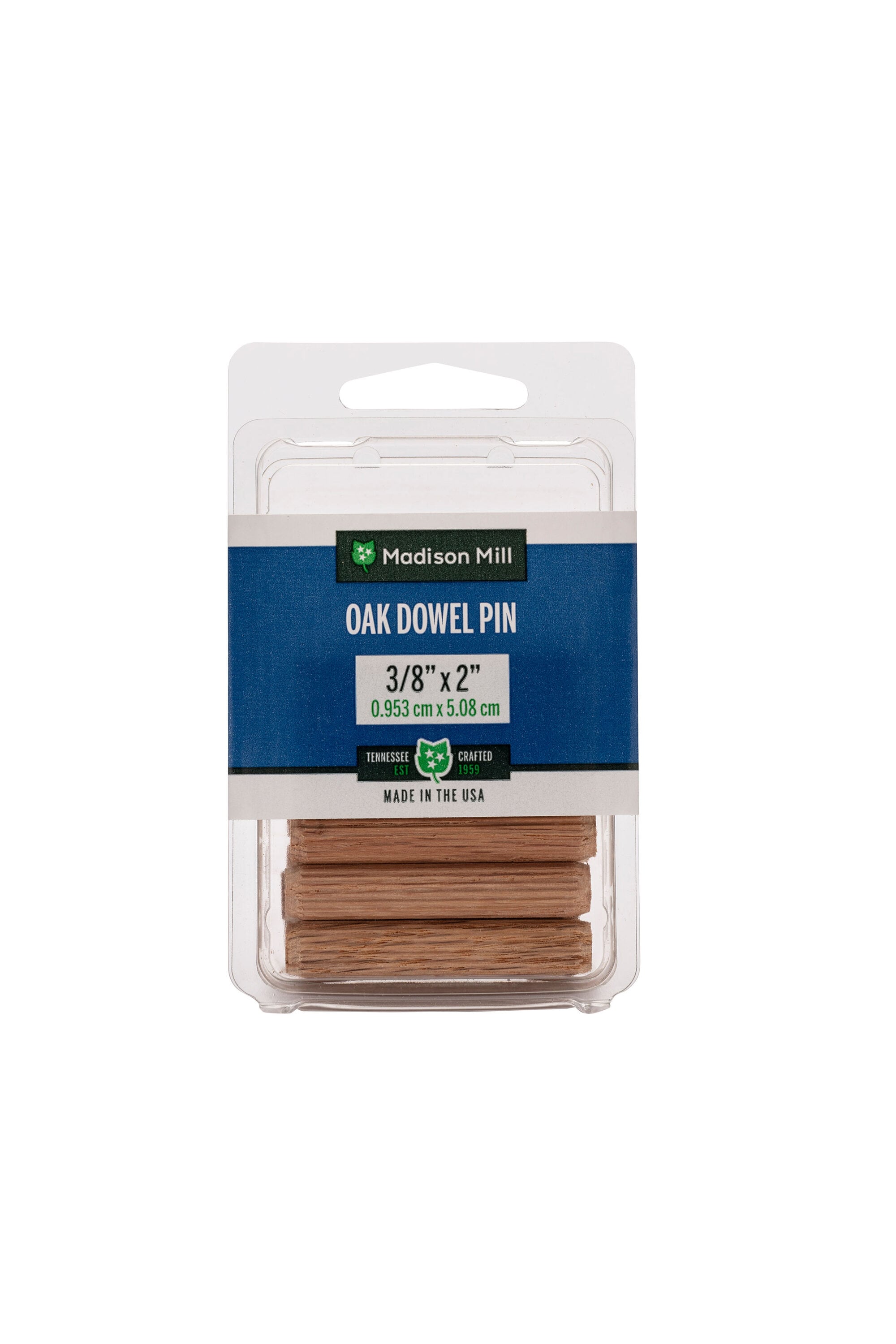 Rhino Wood Industries 100 Pack 3/8 x 1 1/2 Wooden Dowel Pins – Cortes  Unlimited
