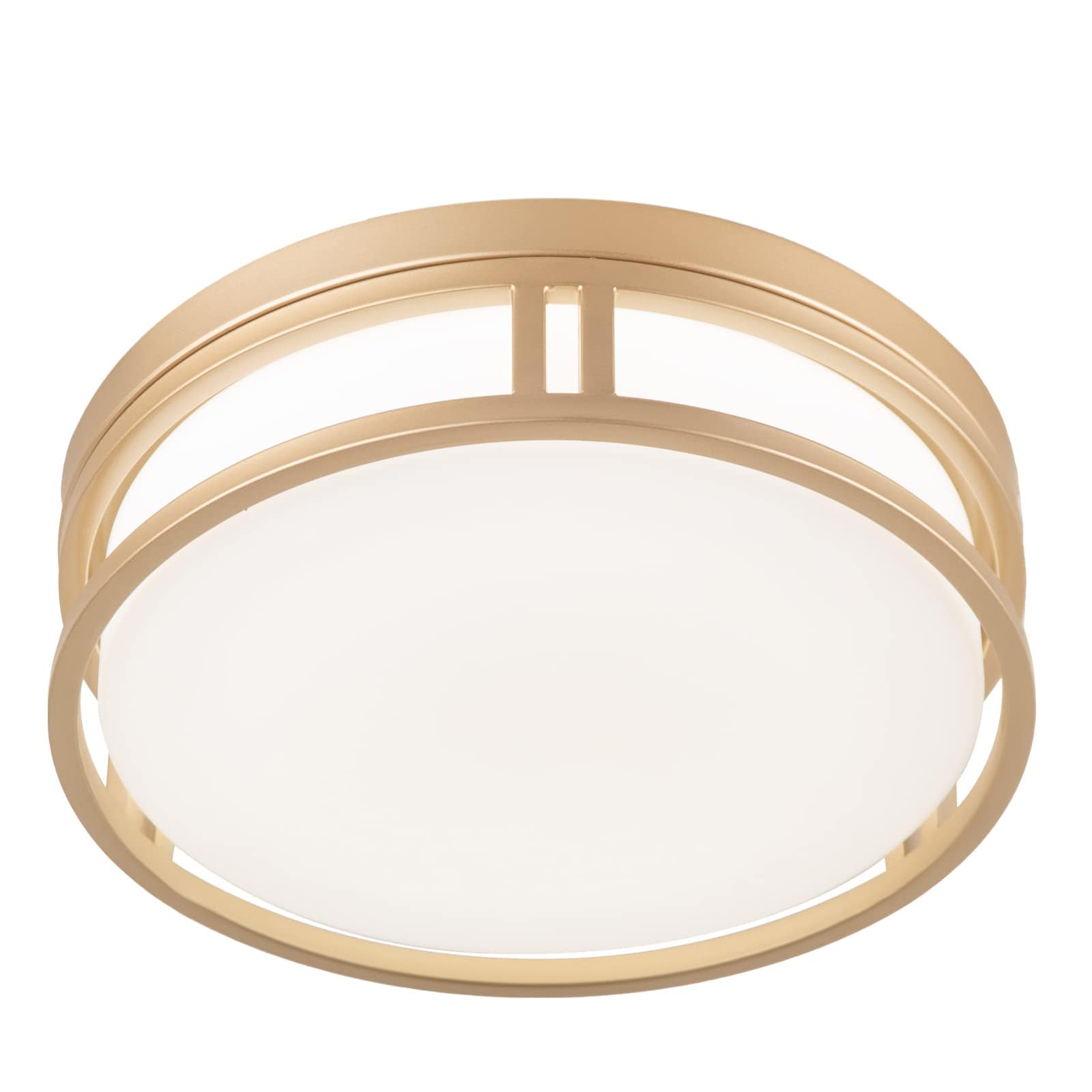 Anqtovp  12.5 Inch LED Flush Mount Ceiling Light Fixture 26W Super Bright 1700 Lumens 3 Color Temperature Dimmable Ceiling Lamp for Bedroom