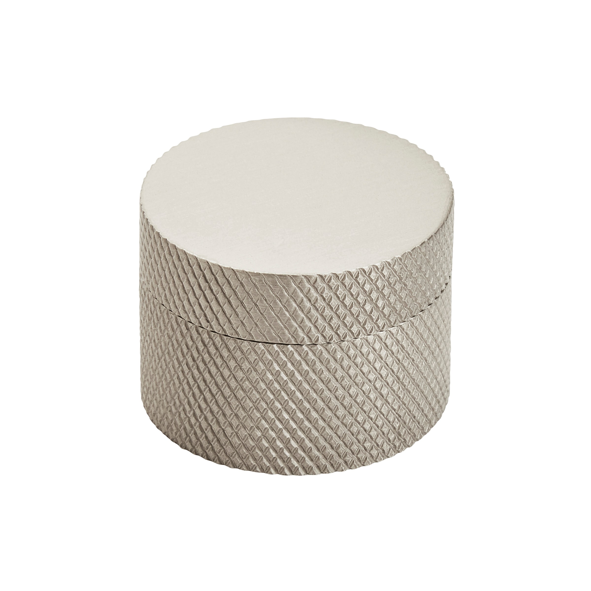 Amerock BP196732SCSC Transcendent 1-1/4-in Silver Champagne Round Contemporary Cabinet Knob