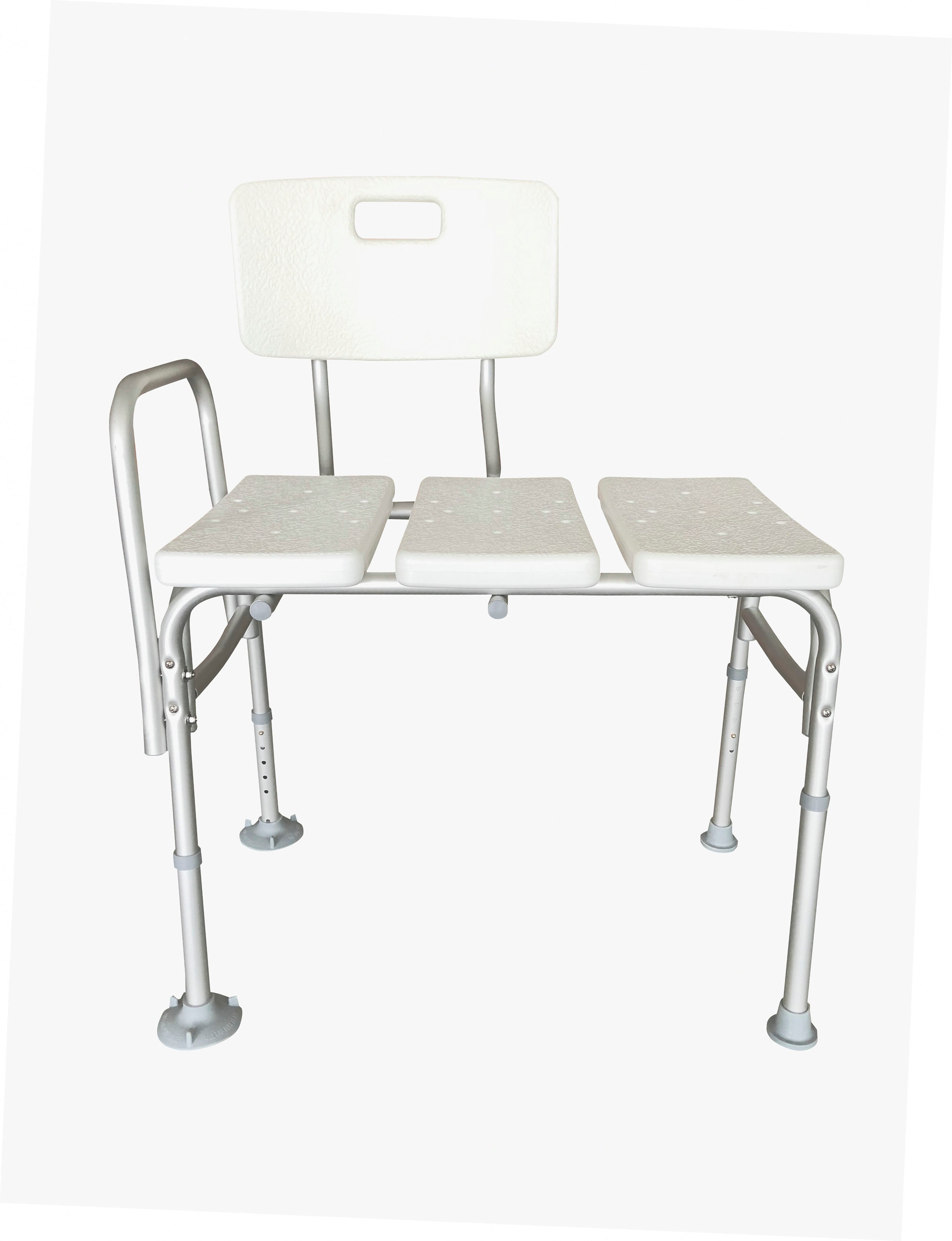 Project Source SC-80203 White Shower and Bath Stool
