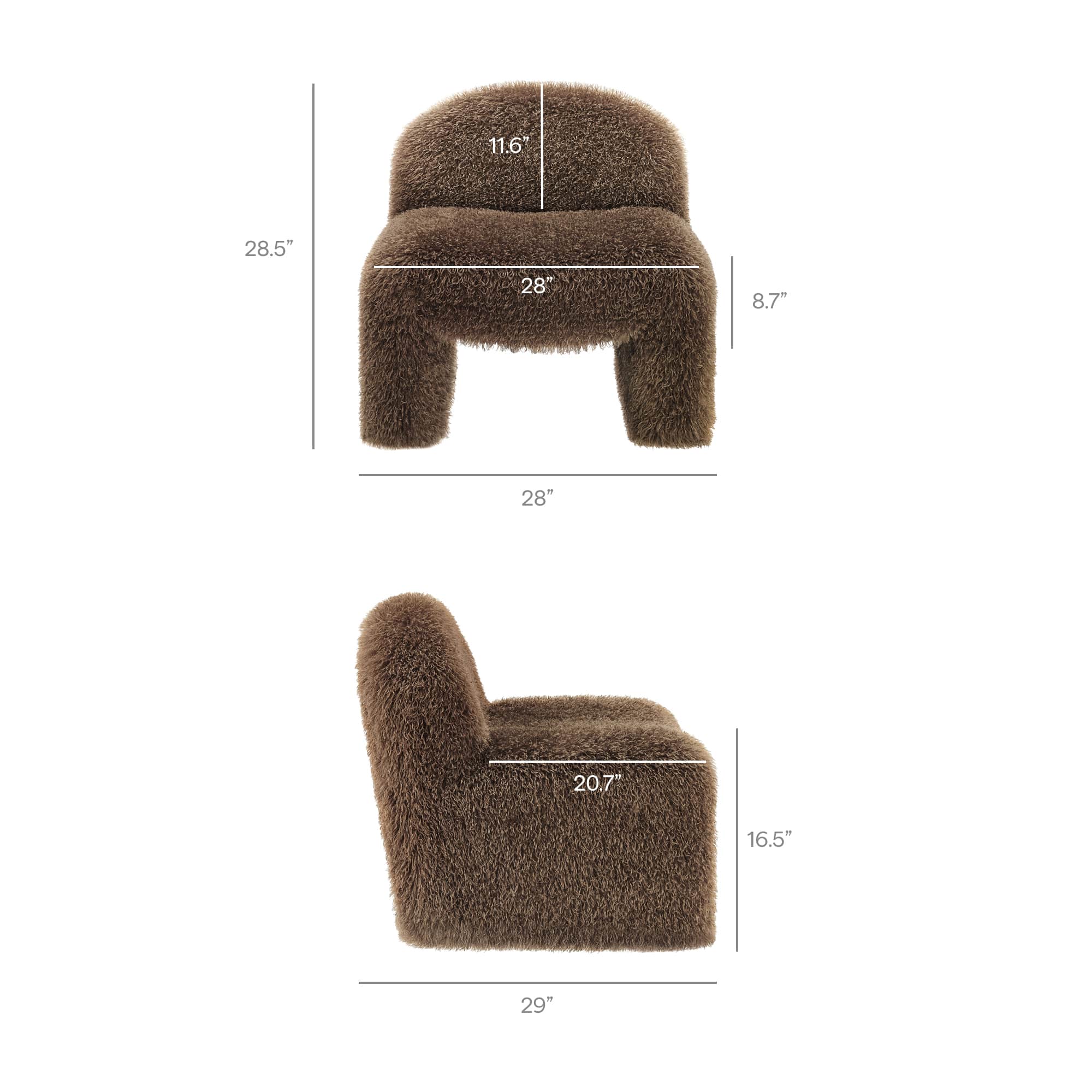 Modway EEI-7534-BRN chairs - View #3