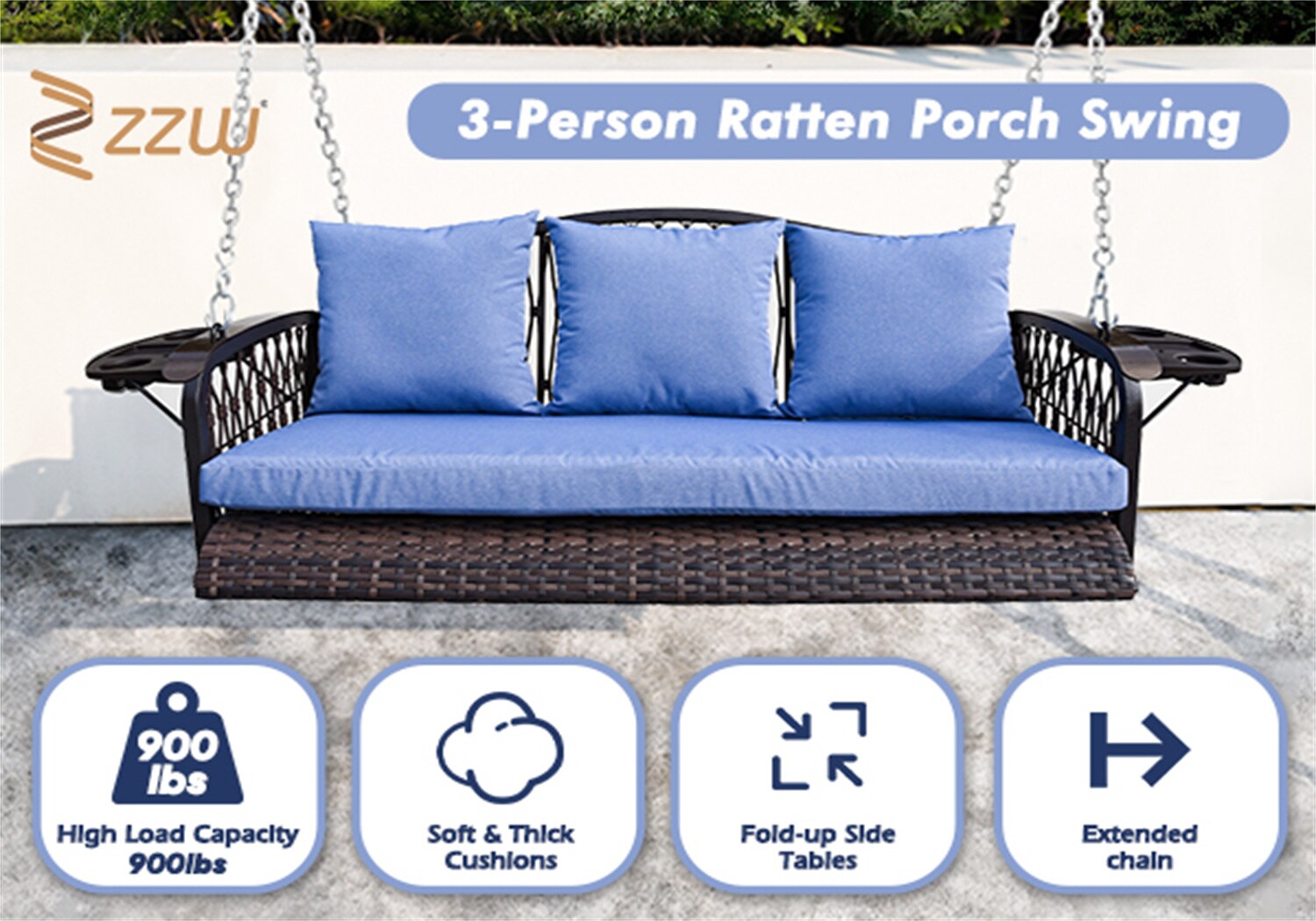 CESICIA YXW-07A Replace-Porch-Swing-Glider-Tops - View #8