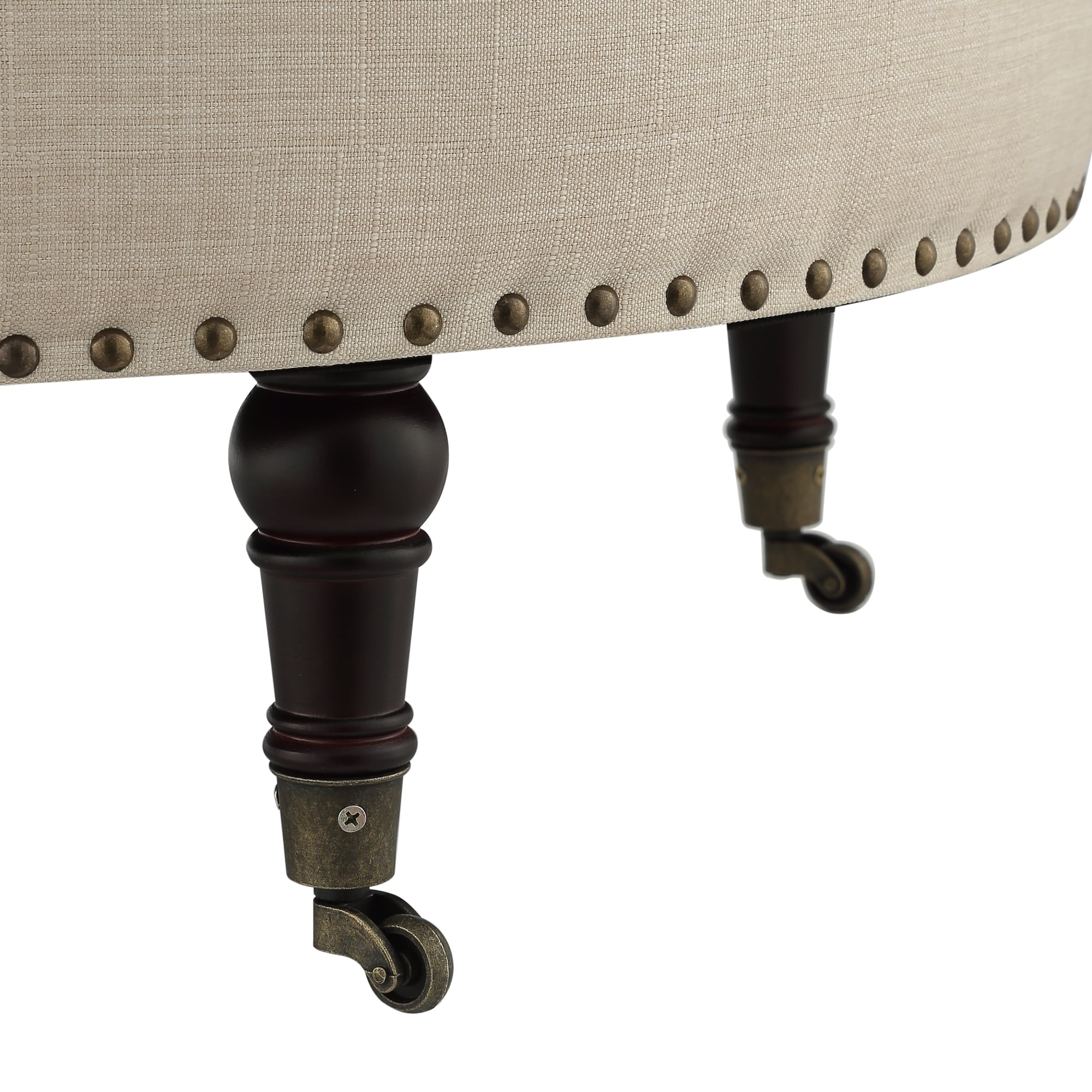 Rustic Manor RON13-03BE-LS Indoor-Ottomans - View #5