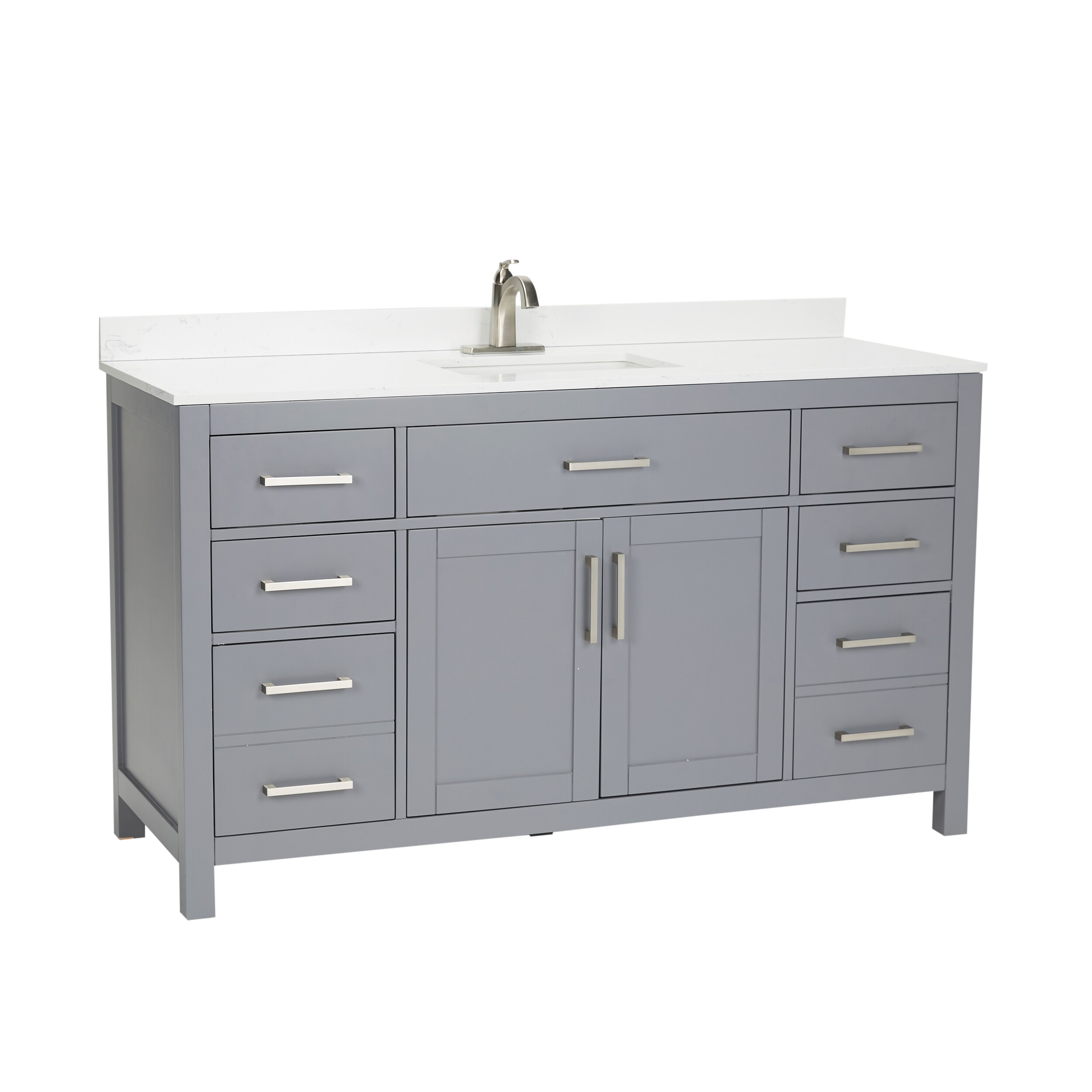 Wyndham Collection WCG242460SKGCCUNSMXX Bath-Vanity-Combo - View #9