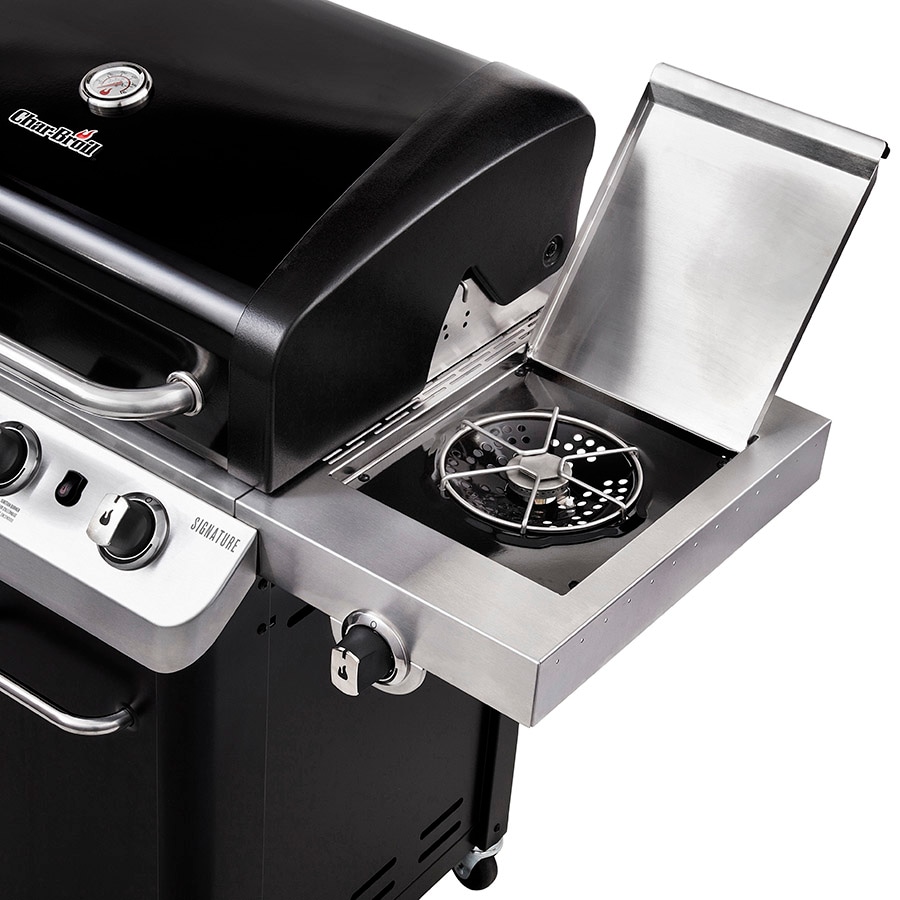 Char Broil Black and Stainless Steel 4 Burner Liquid Propane Gas