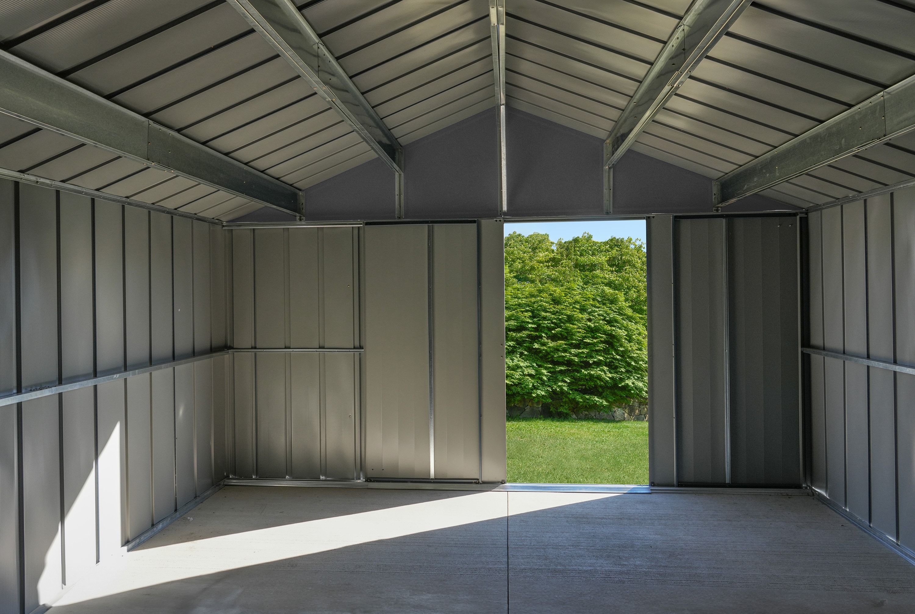 Arrow CLG1217CC Metal-Storage-Buildings-Sheds - View #12