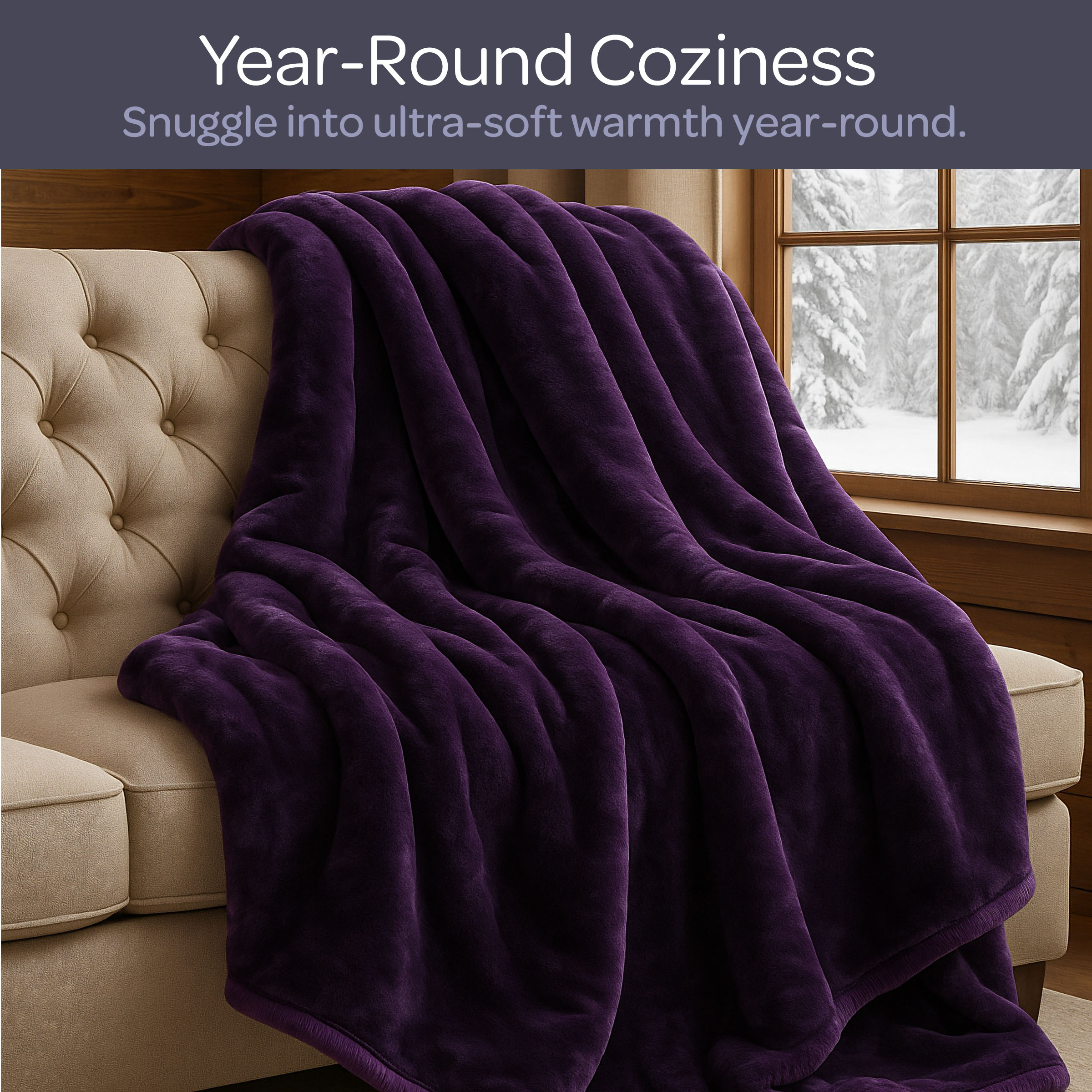 Hastings Home 542100CYQ Blankets-And-Throws - View #3