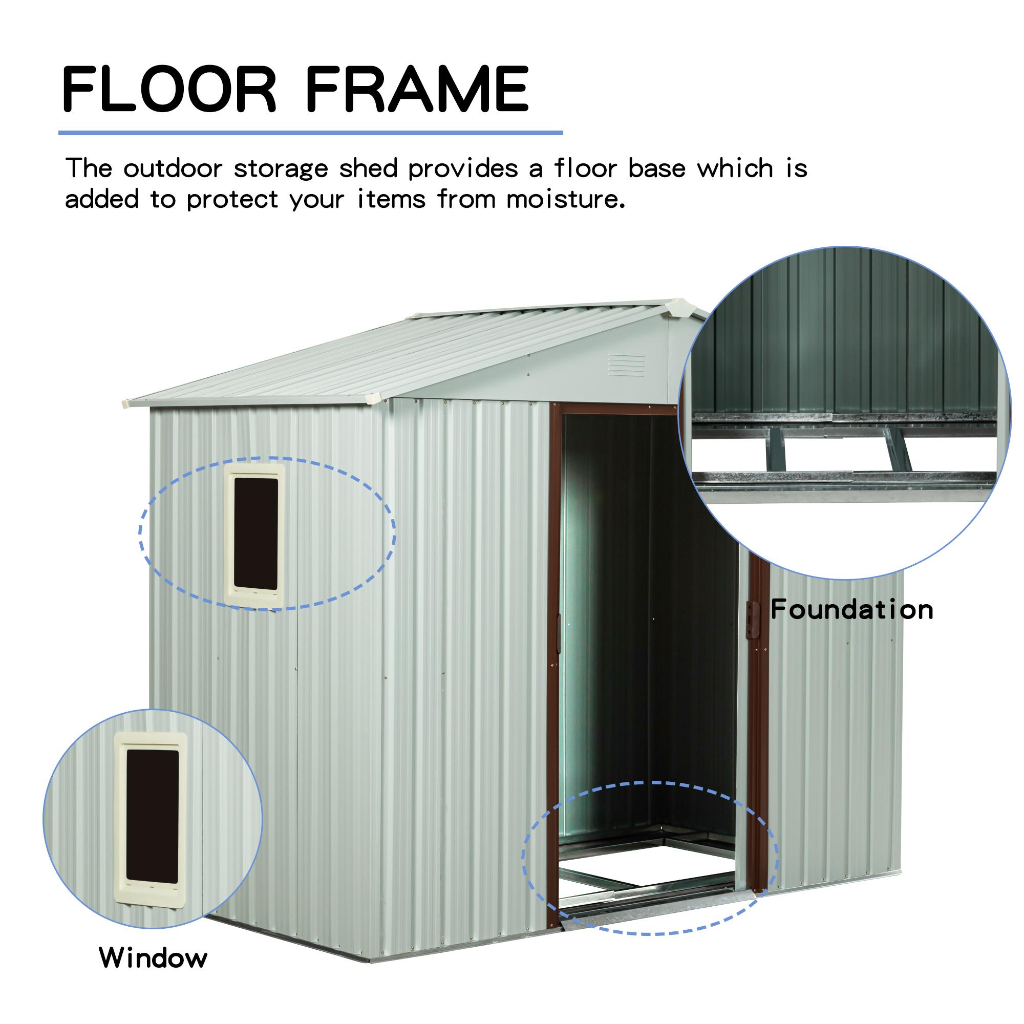 Bayfeve BF-71039-SD Metal-Storage-Buildings-Sheds - View #7