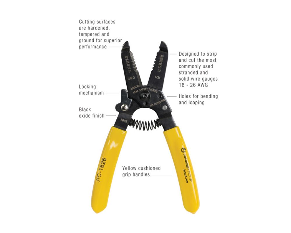 Jonard Tools JIC-1626 Wire-Strippers-Crimpers-Cutters - View #11