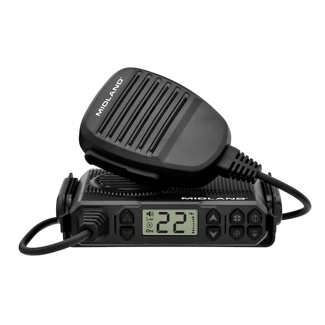 Midland MXT105 Uniden Full 5W Walkie Talkies with External Antenna, 15 GMRS Channels, 142 Privacy Codes