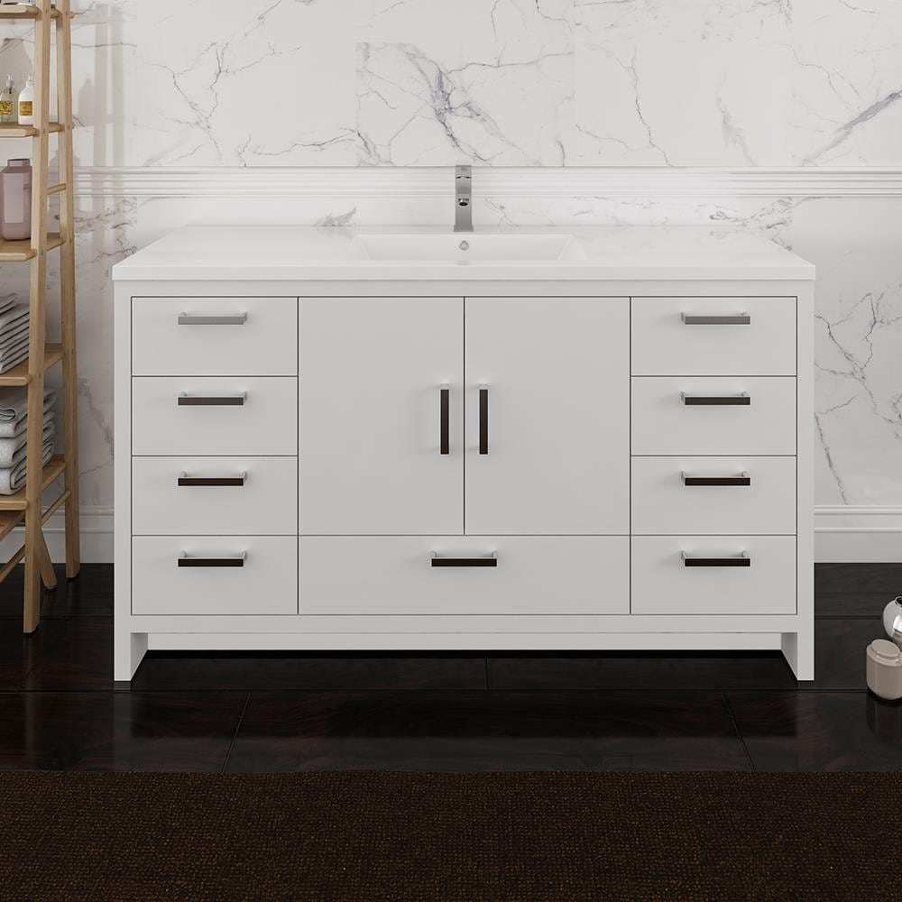 Fresca FCB9460WH-S-I Bath-Vanity-Combo - View #3