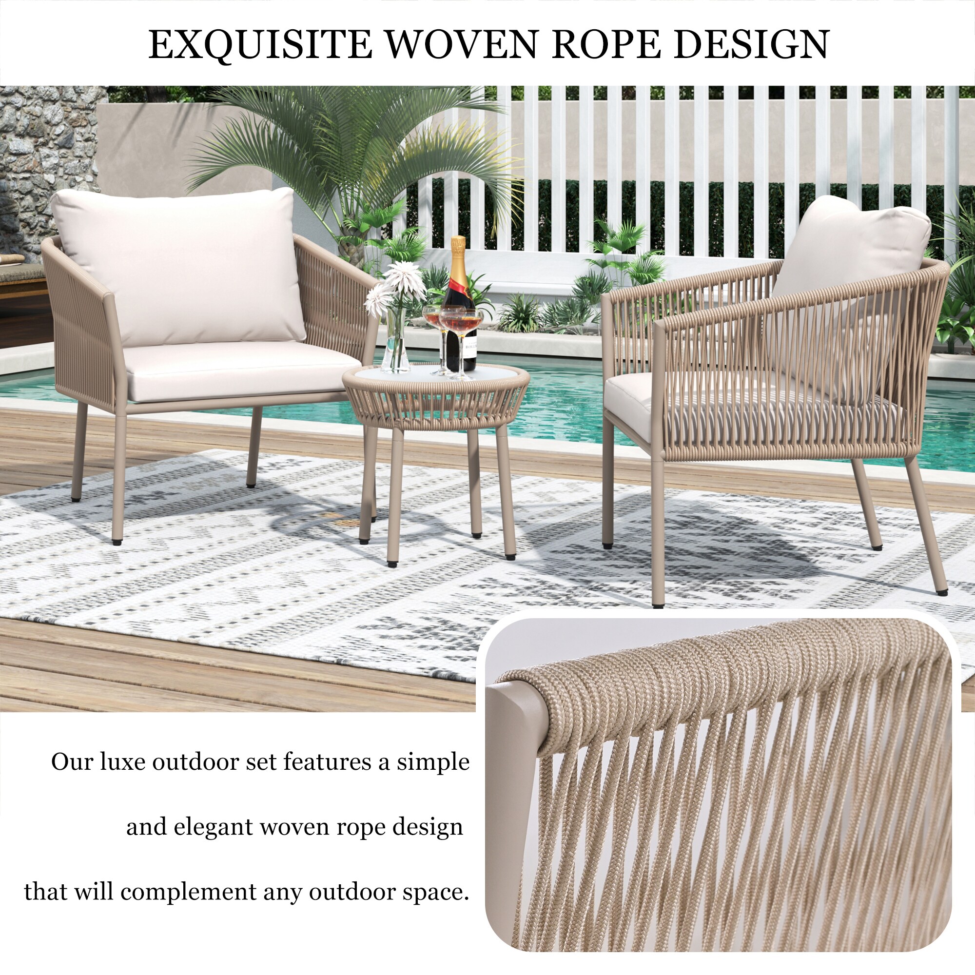 Clihome SL-1906WY10-AA Patio-Conversation-Sets - View #7