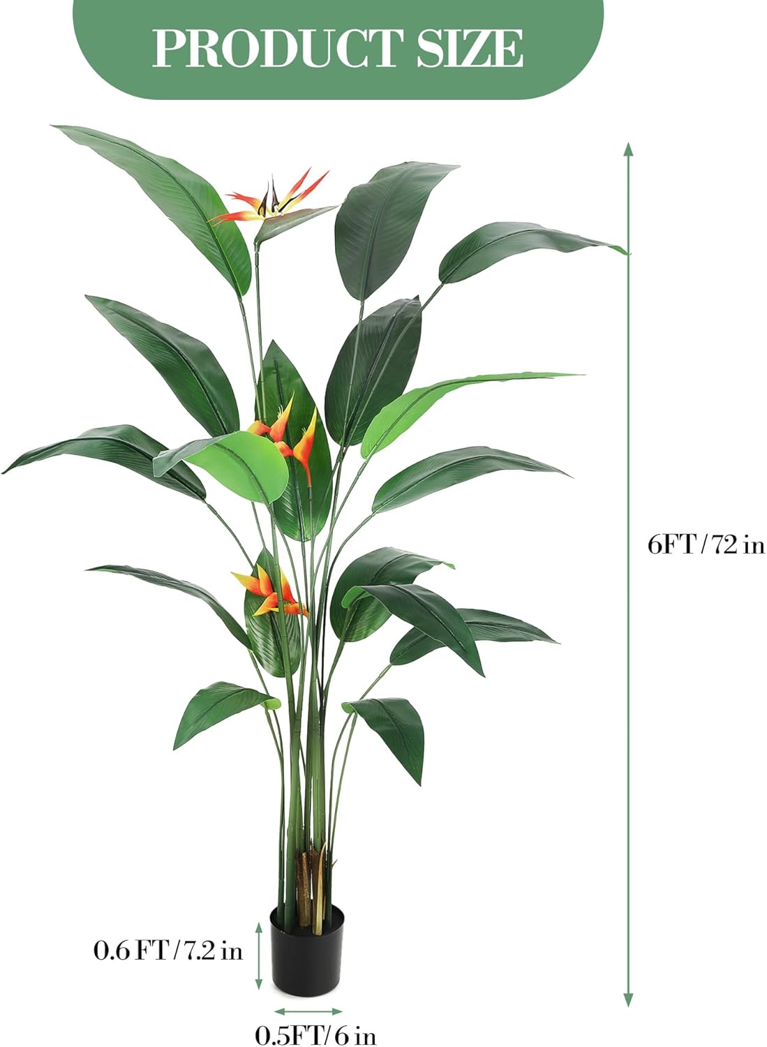 Qeetex DHZ-PHO-11J6366A Artificial-Plants-Trees - View #3