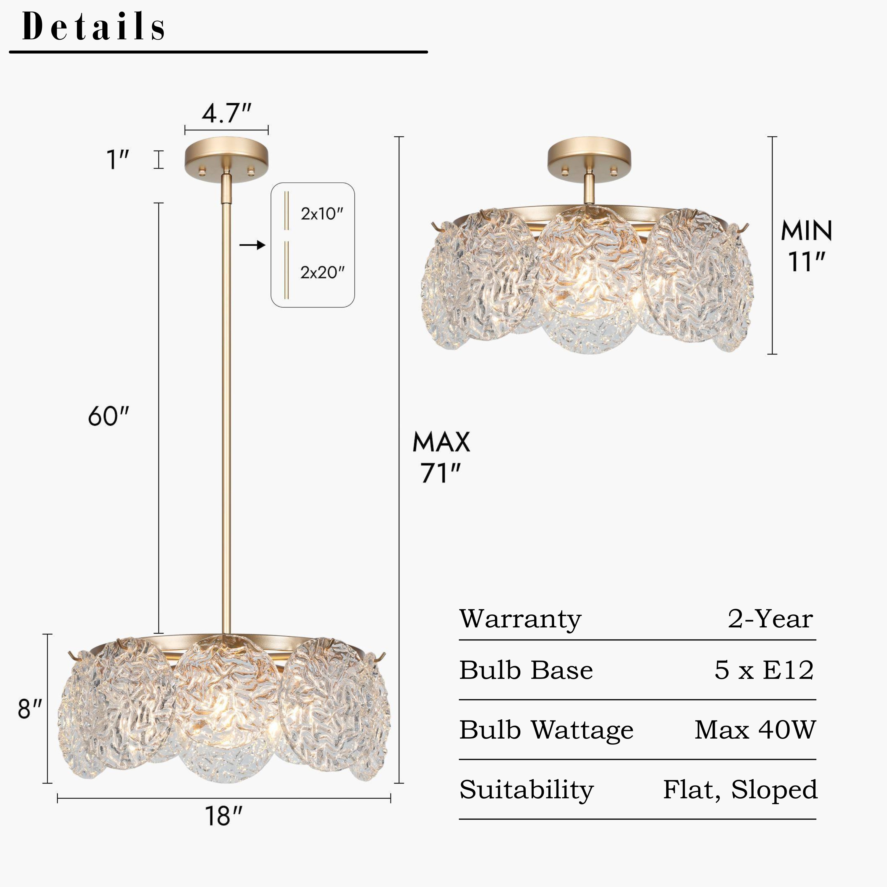 ZEVNI L3MIYJIFW4842SA8 Pendant-Lights - View #6