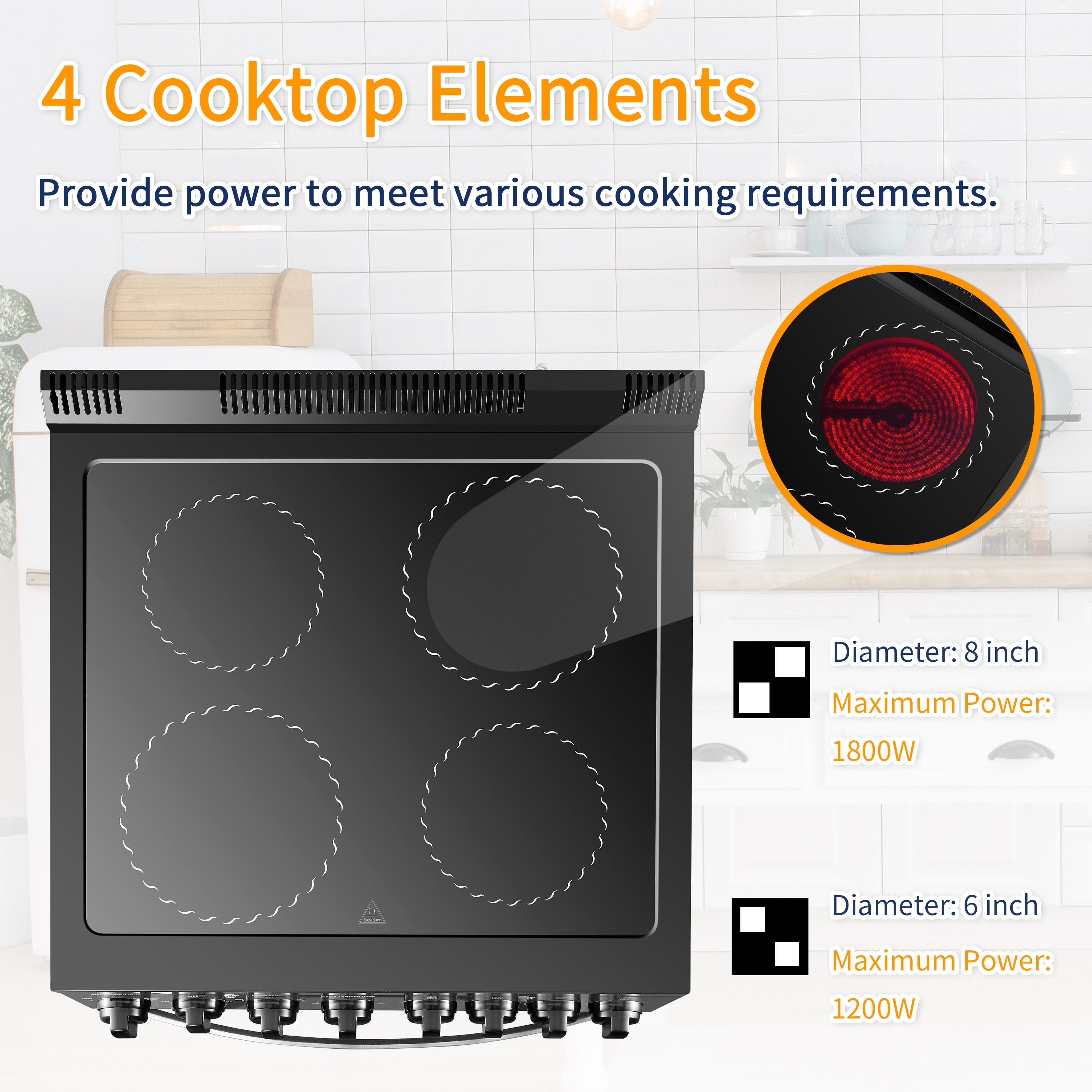 LANBO LB-ERK24RC-B Freestanding-Electric-Ranges - View #4