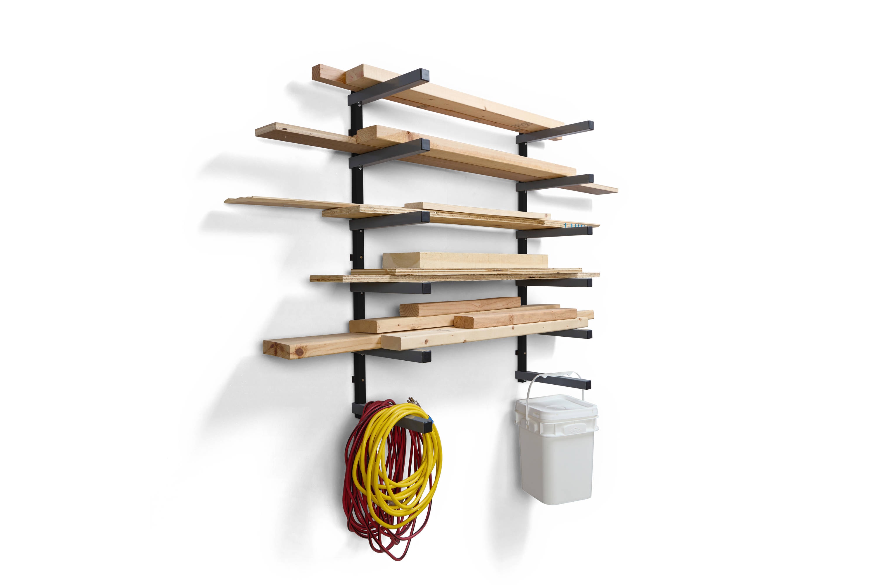  Wallmaster 8-Bin Storage Bins Garage Rack System