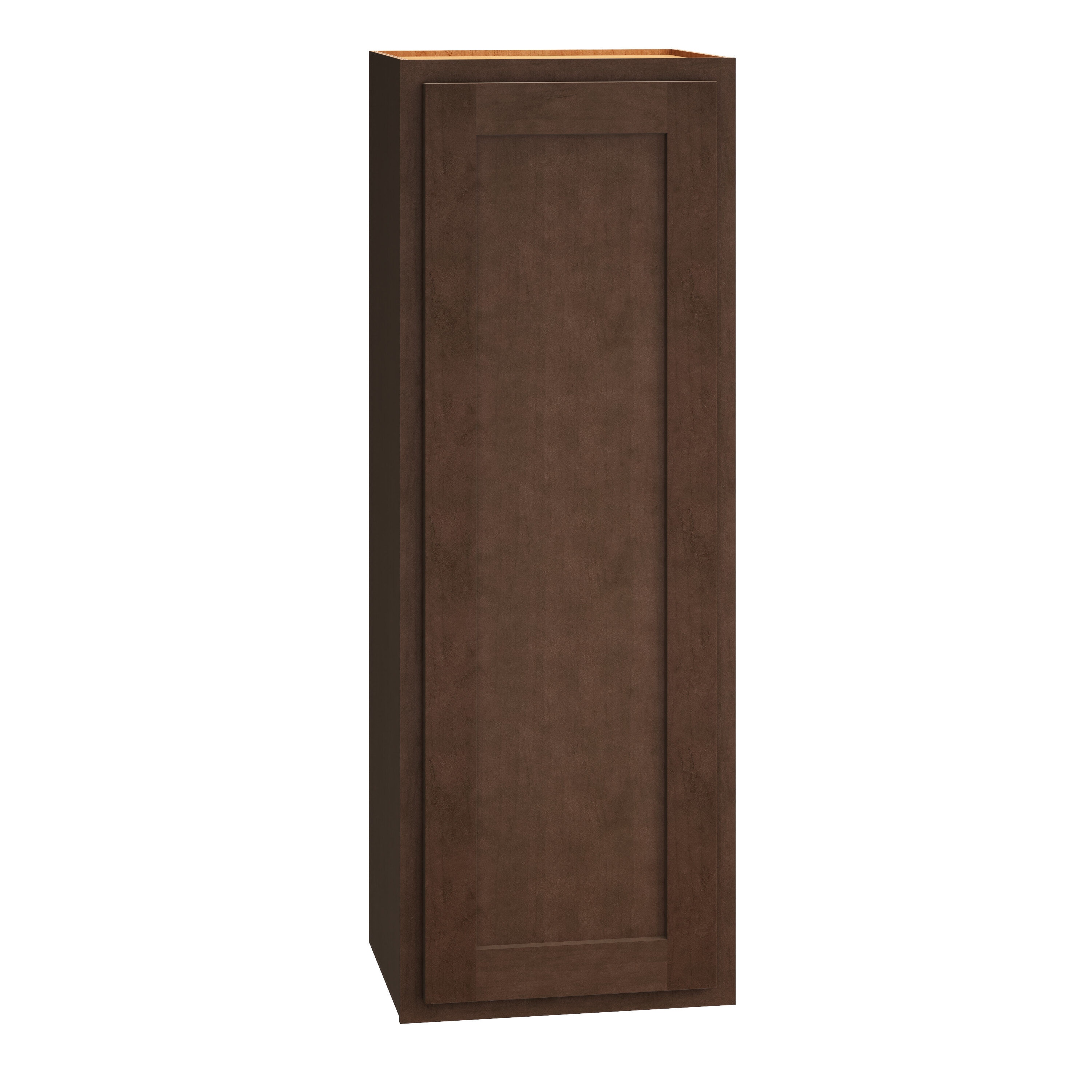 Diamond Express Jamestown 42-in W x 42-in H x 12-in D Thatch Partial Overlay Wall Fully Assembled Plywood Cabinet (Recessed Panel Shaker Door Style)