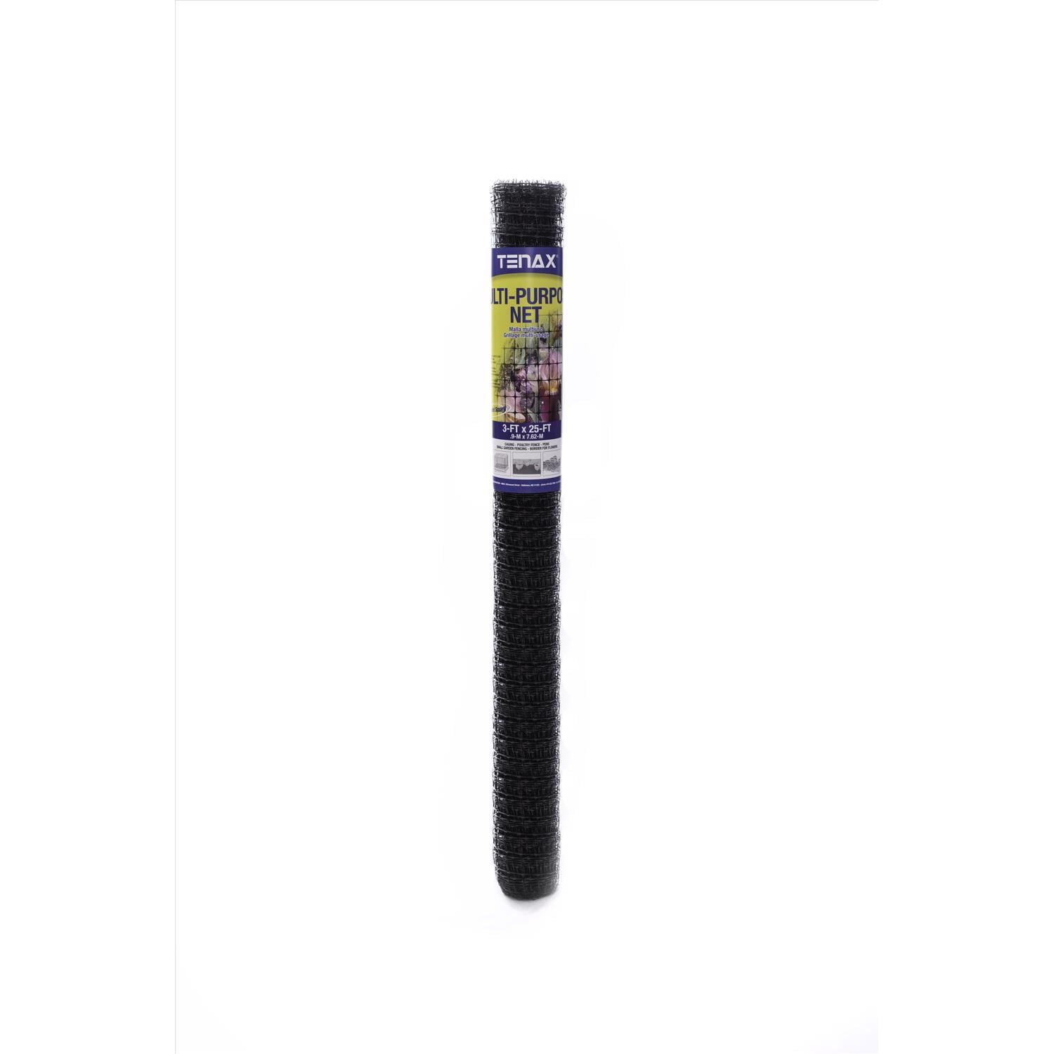 GARDEN CRAFT - 36 in. H X 25 ft. L Plastic Fencing 1 in. X 1 in. in.