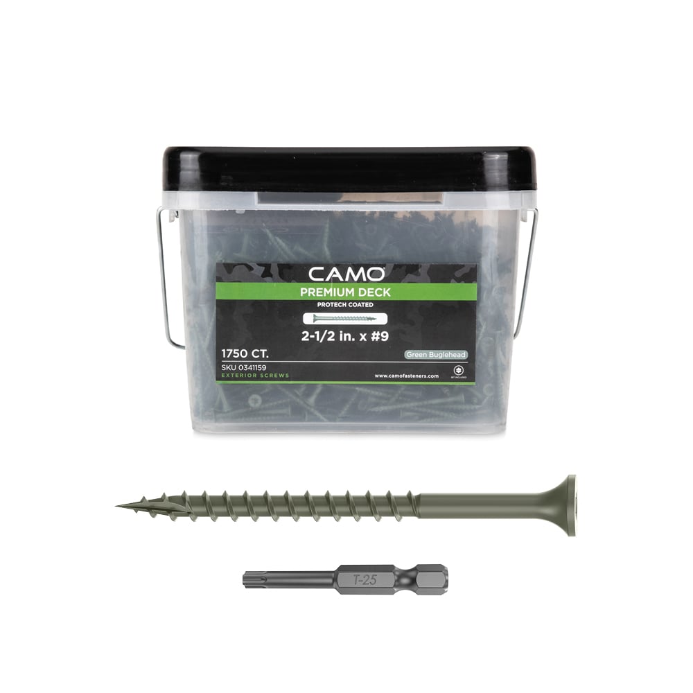 Deck Screws Length Measurement 2-1/2-in