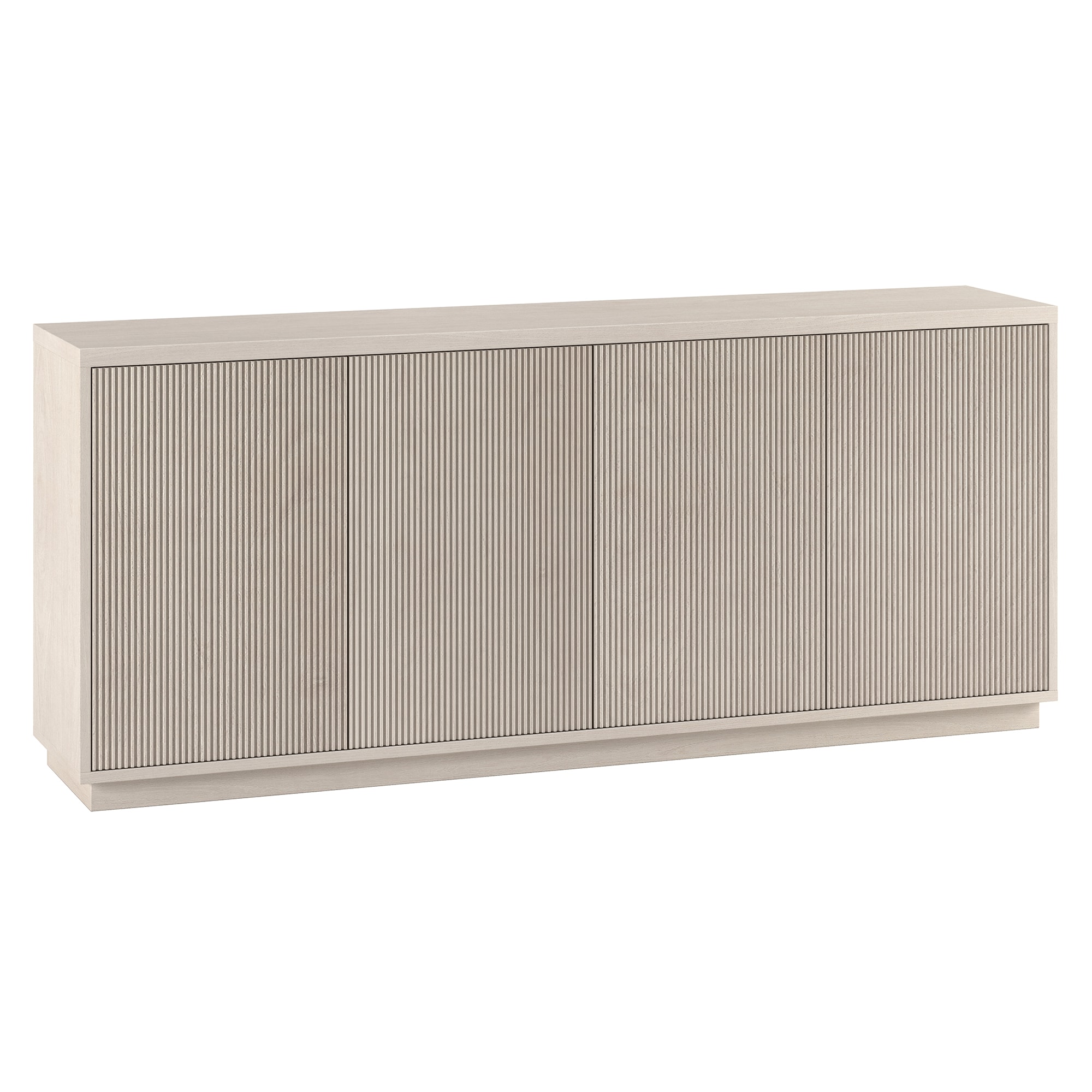 Hailey Home BF2174 Alston Contemporary/Modern Alder White Buffet