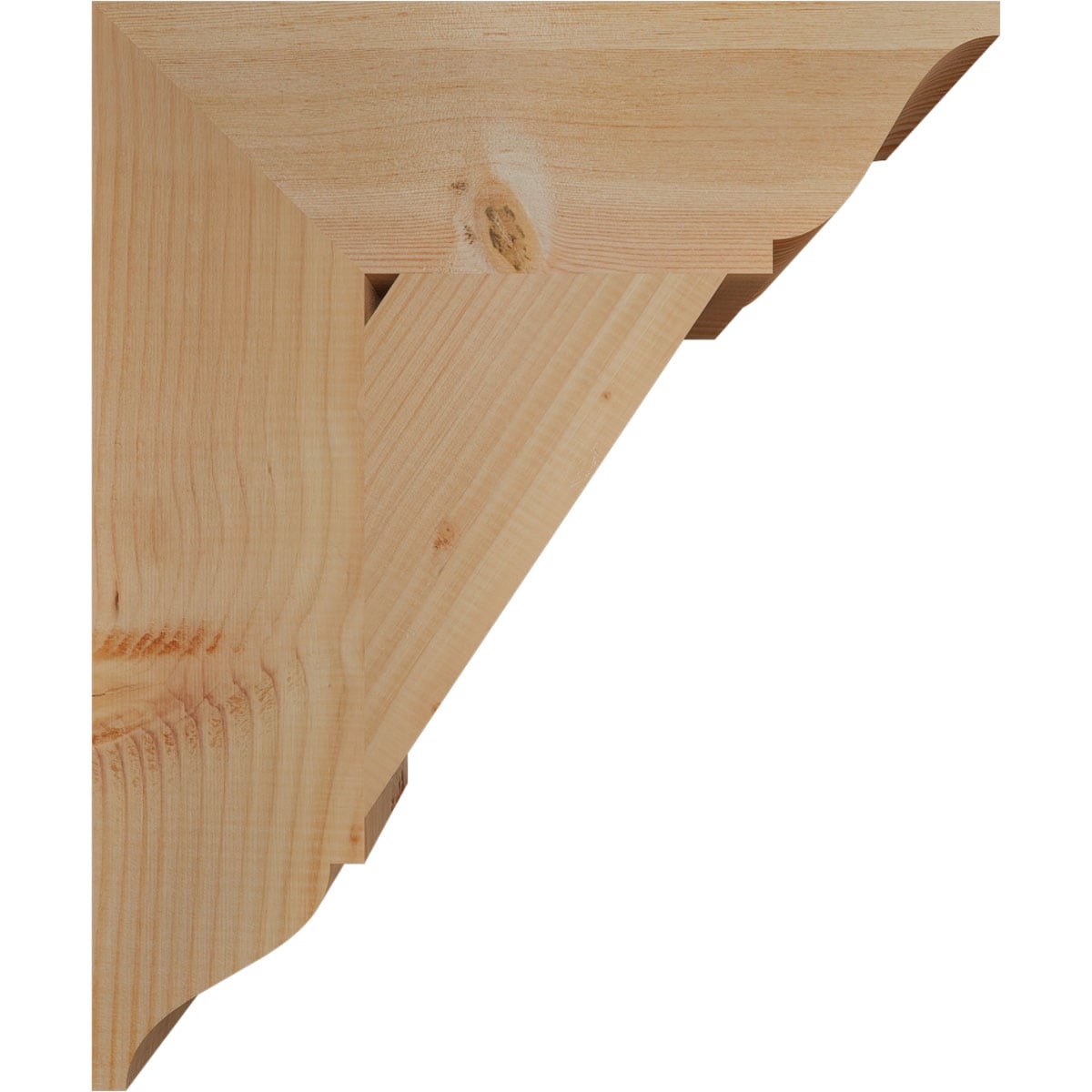 Ekena Millwork BKT06X20X24TRA01SDF Exterior-Brackets-Braces - View #3