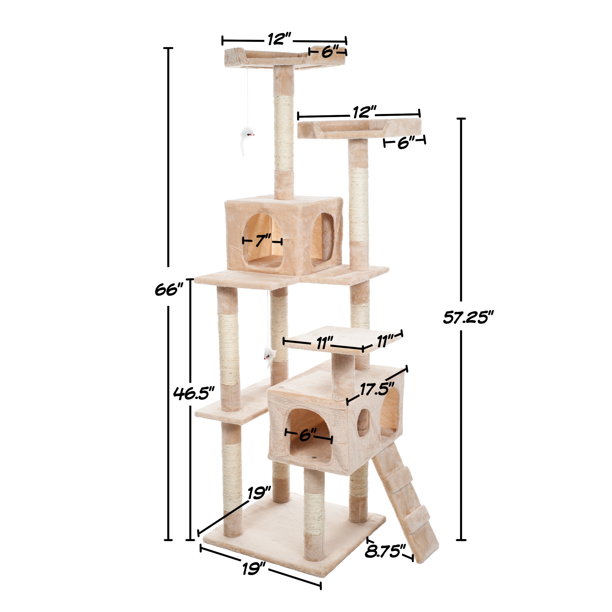 PETMAKER 367508WFD Cat-Trees - View #3