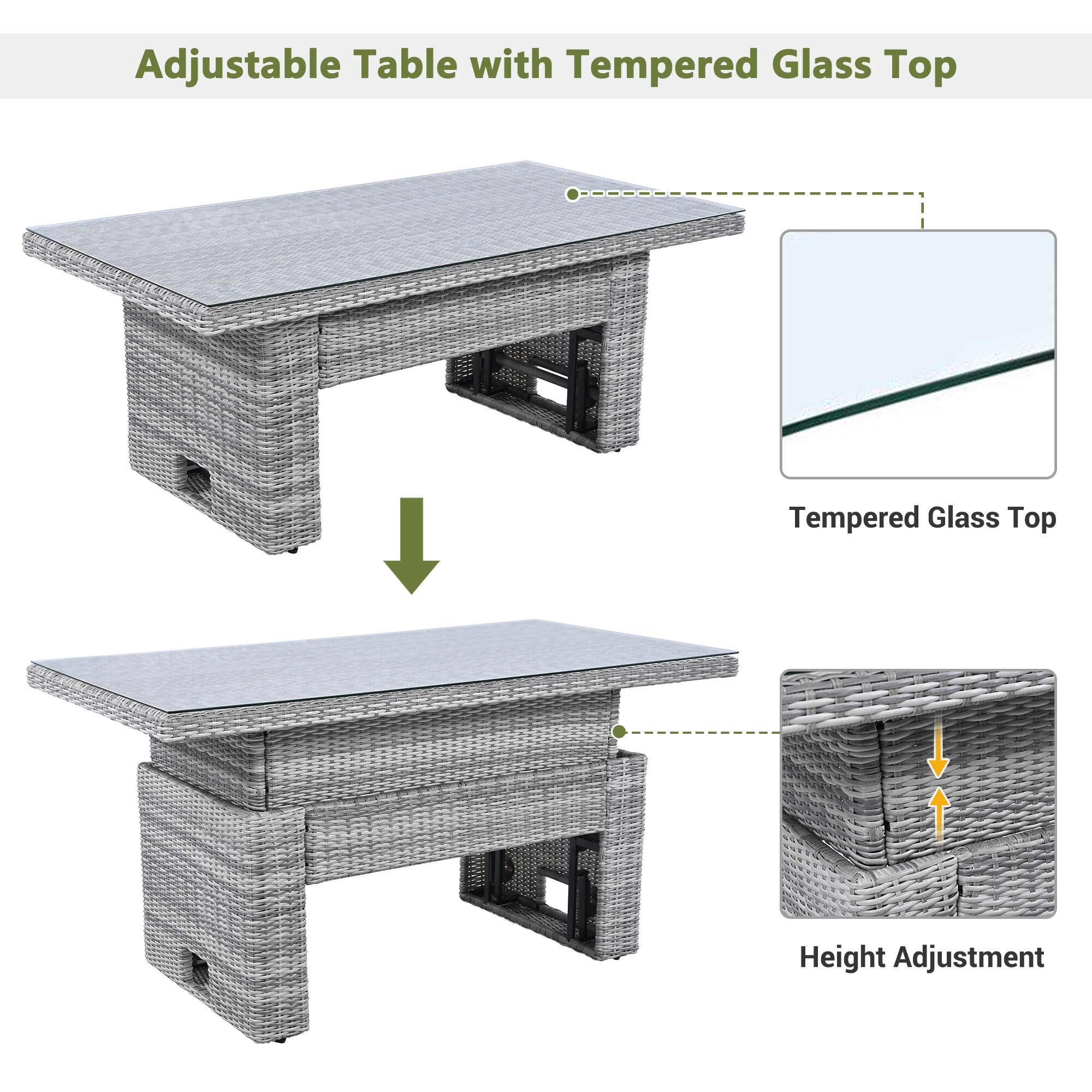 Maocao Hoom SH00120A Patio-Conversation-Sets - View #7
