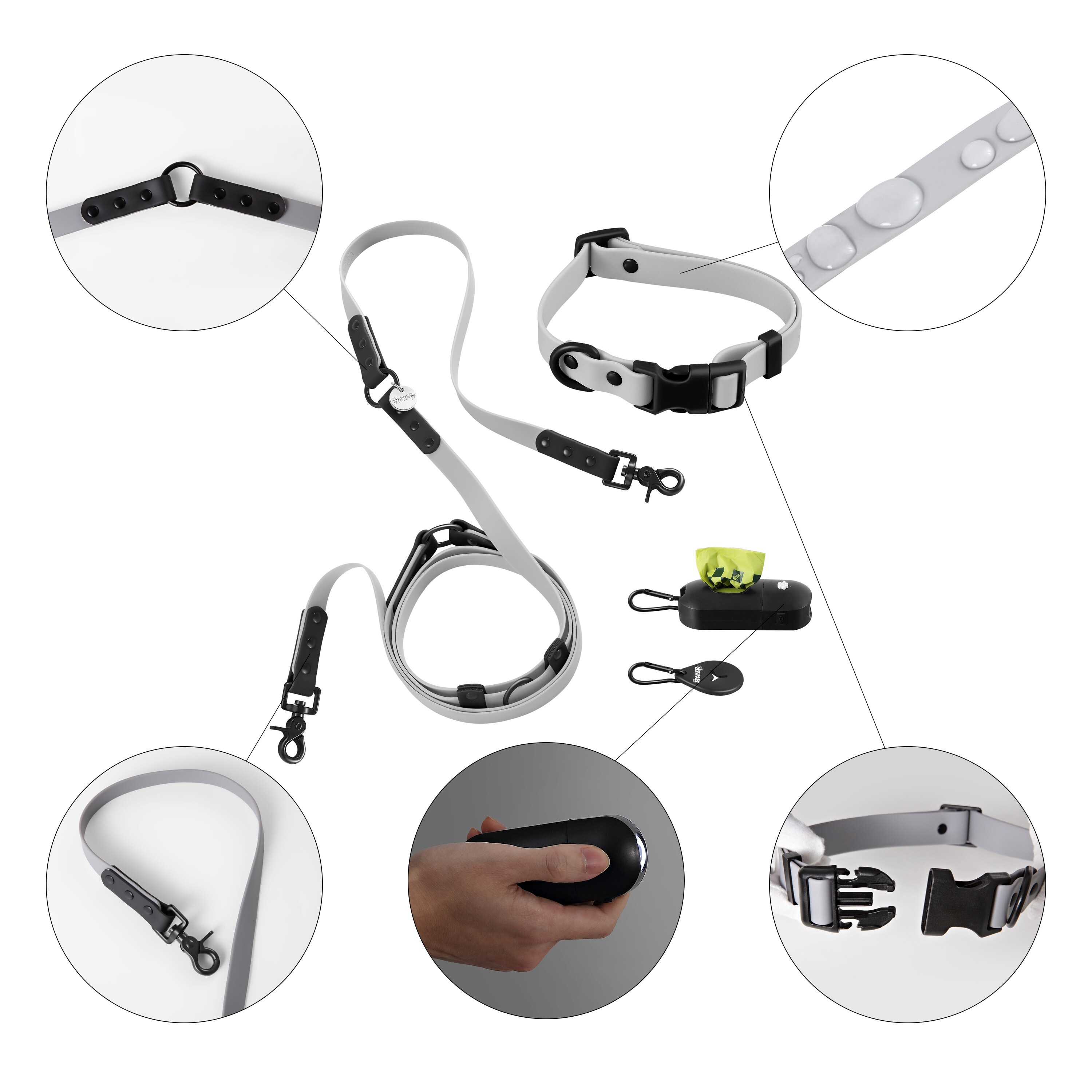 The Licker Store WLK1004N-5SET Dog-Collars-Harnesses - View #6