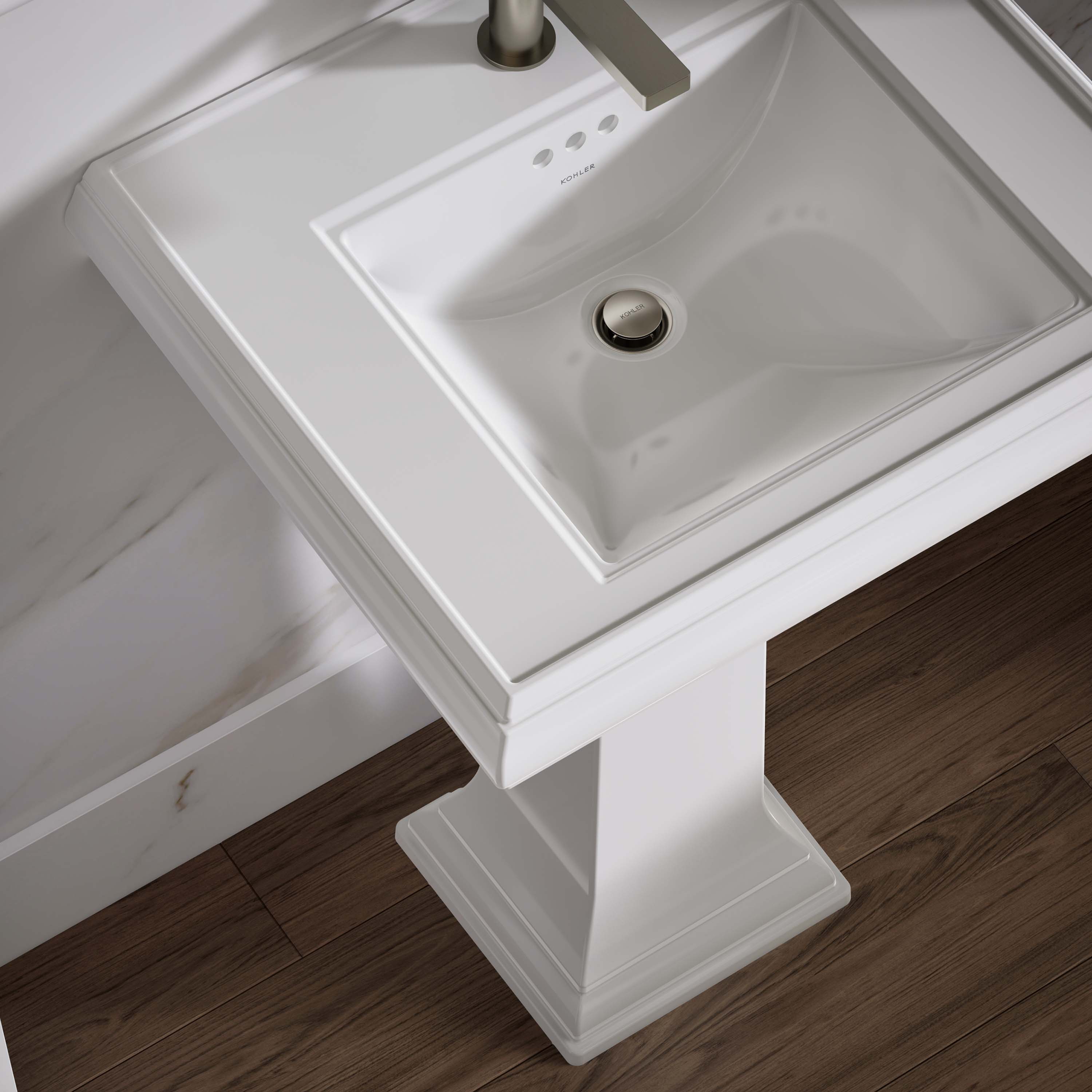 KOHLER 2238-1-0 Complete-Pedestal-Lavatories - View #6