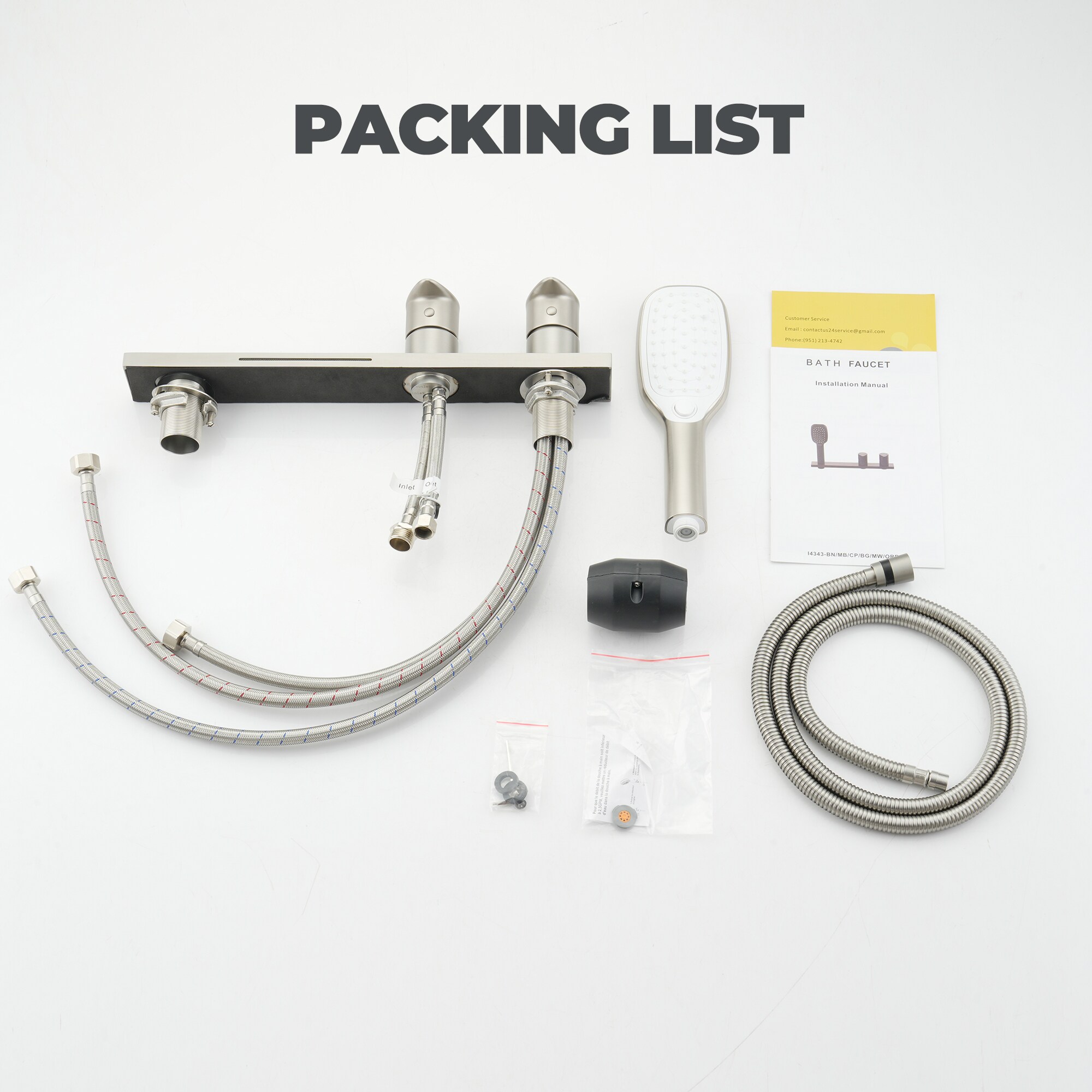 CASAINC CA-I4343-BN Roman-Tub-Faucets - View #8