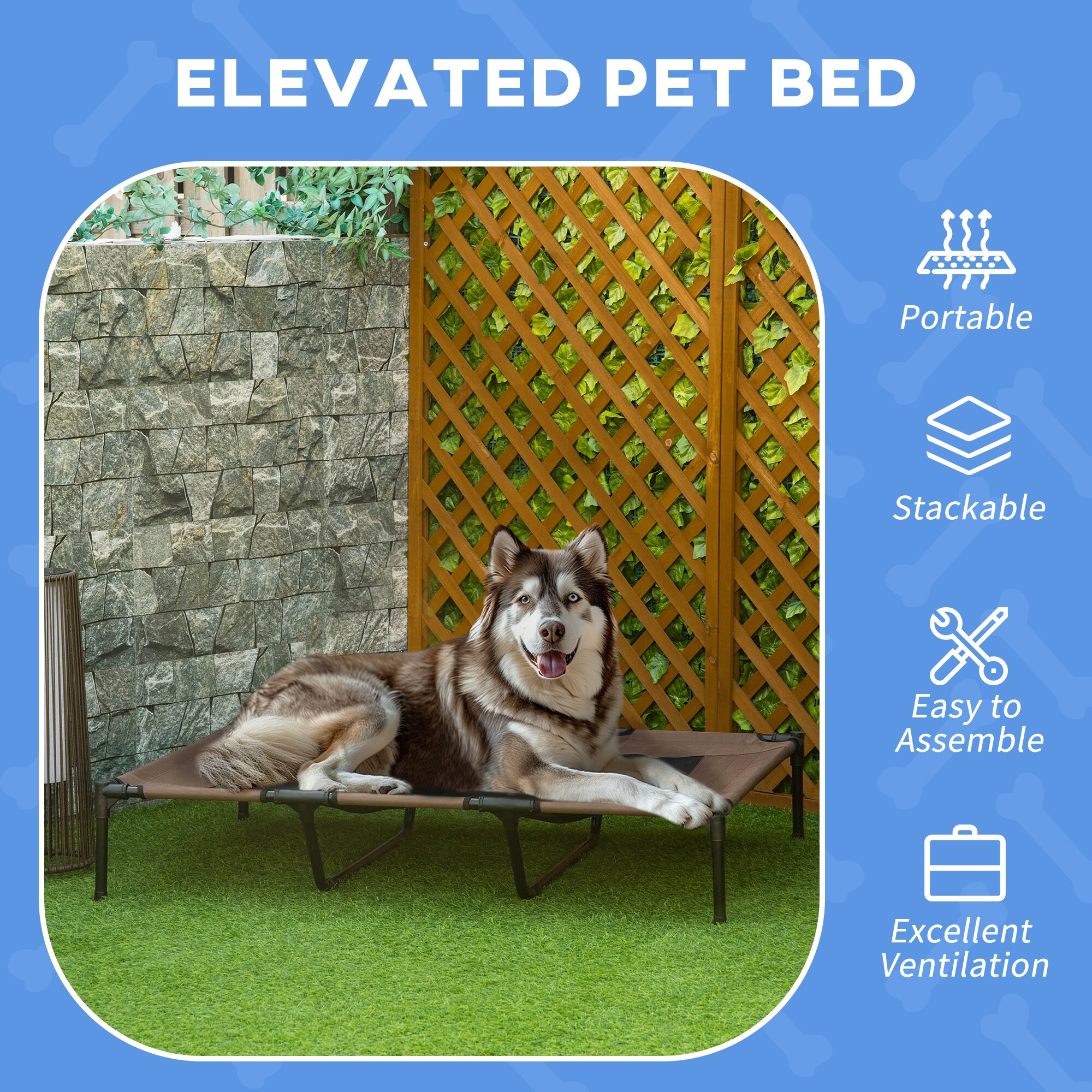 PawHut D04-069CF Pet-Beds - View #7