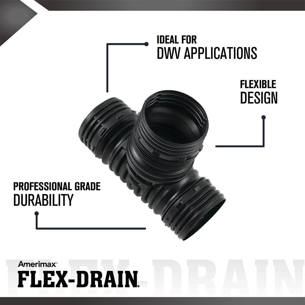 FLEX Drain by Amerimax ADP53701 Corrugated-Fittings - View #3