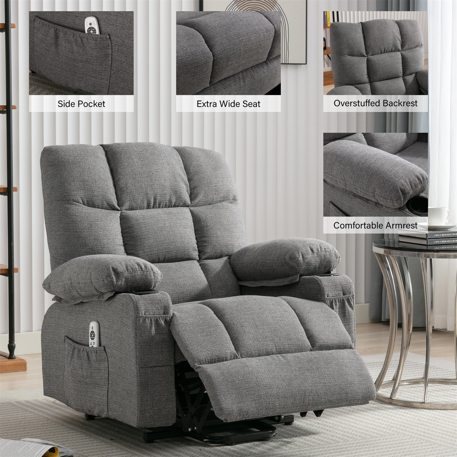 Mondawe OR-30039-GP recliners - View #5