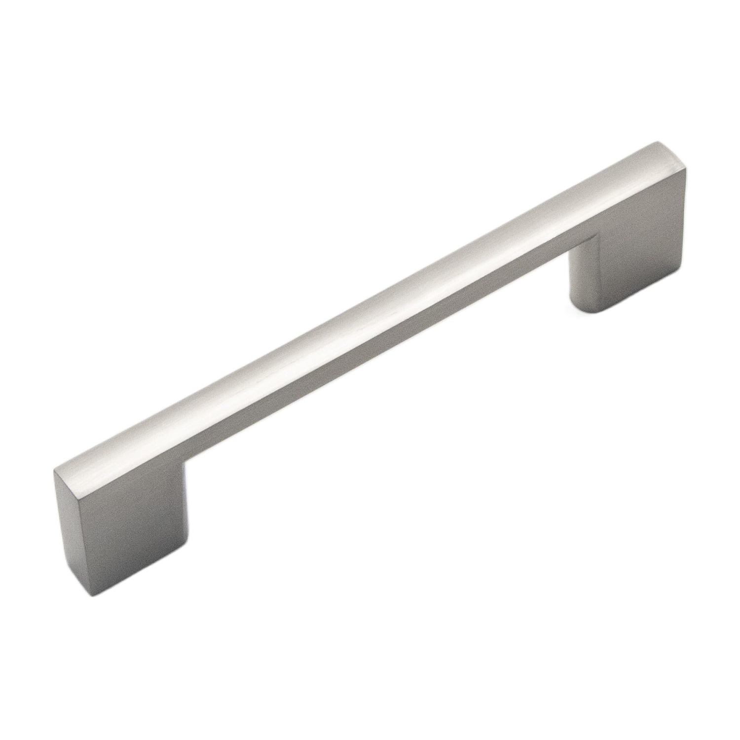 Hickory Hardware Heritage Designs Mod 3-3/4-in , 96mm Center to Center Satin Nickel Rectangular Handle Drawer Pull 10 -Pack #R080325SNX-10G