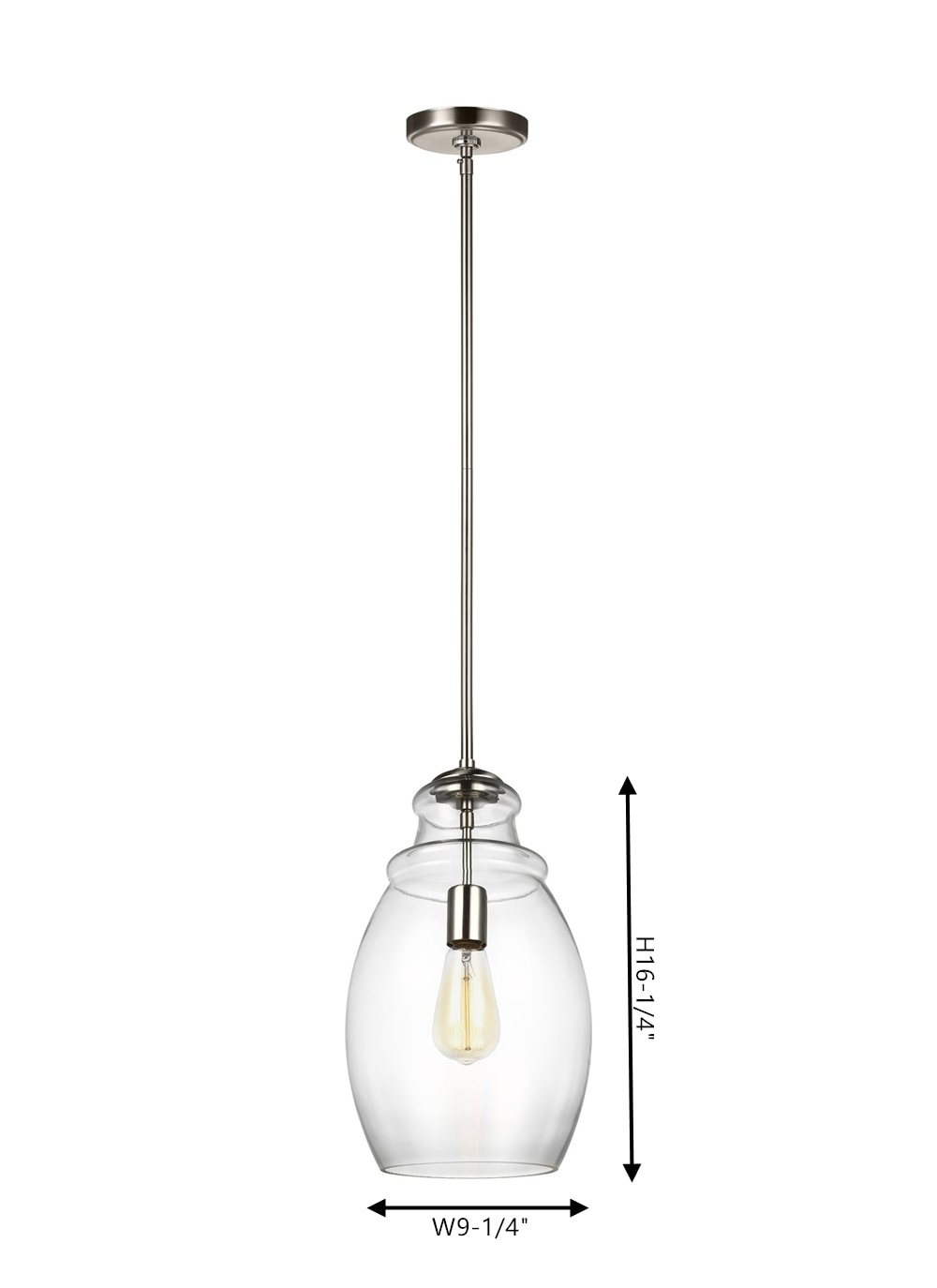 Generation Lighting P1484SN Pendant-Lights - View #8