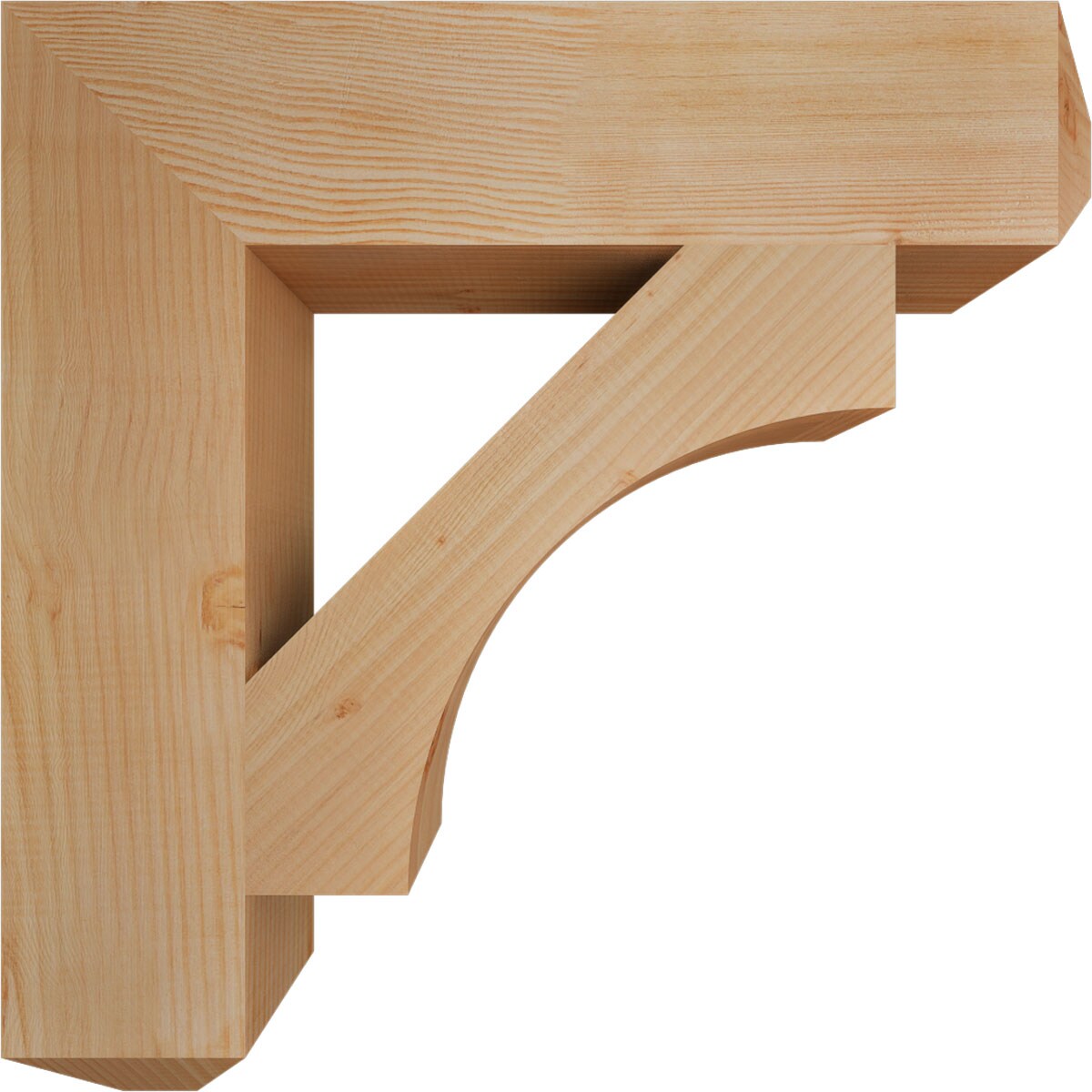 Ekena Millwork BKT06X28X28WTL04SDF Exterior-Brackets-Braces - View #3