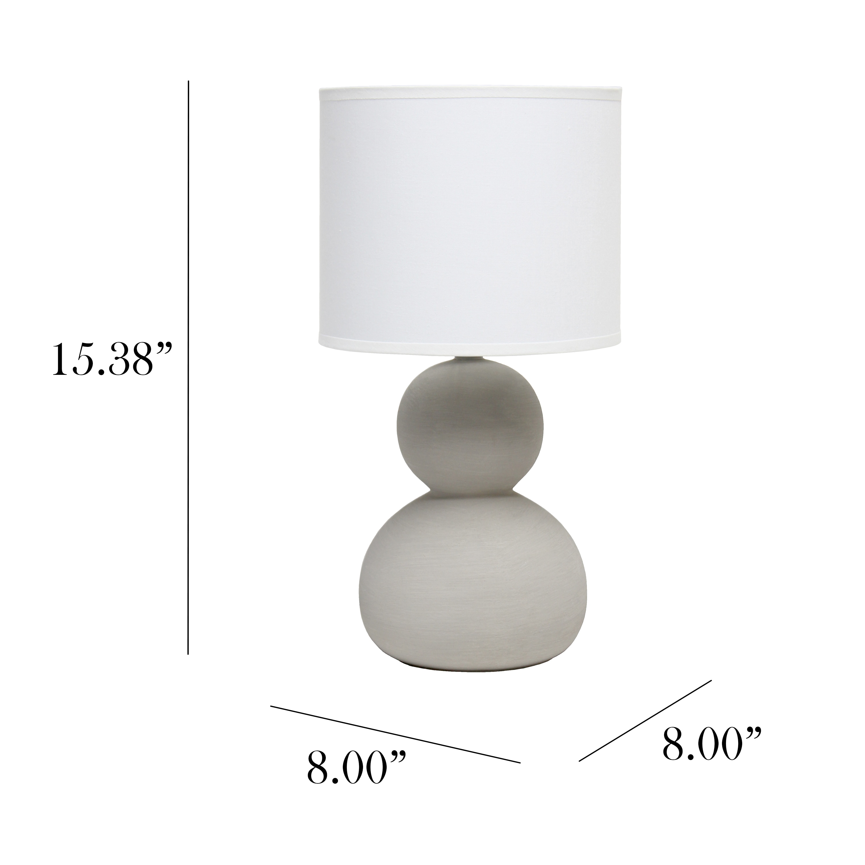 Simple Designs LT1116-TAU Table-Lamps - View #3