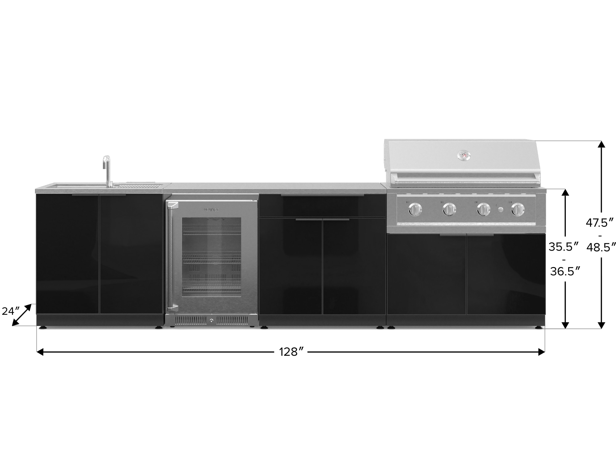 NewAge Products 71490 Modular-Outdoor-Kitchens - View #5